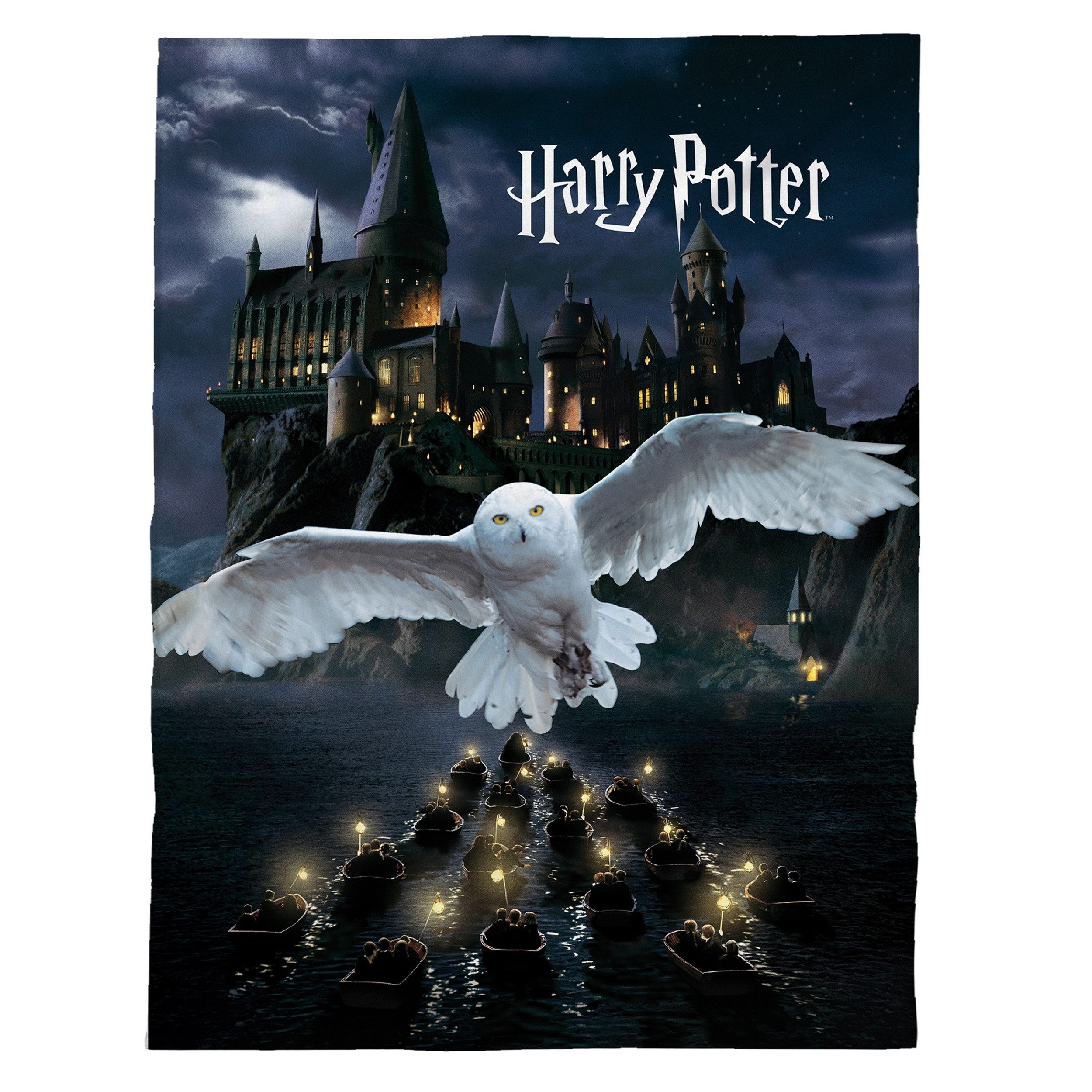 Kinderdecke Super flauschige Harry Potter Kuscheldecke Motiv "Hedwig" 150x2 günstig online kaufen