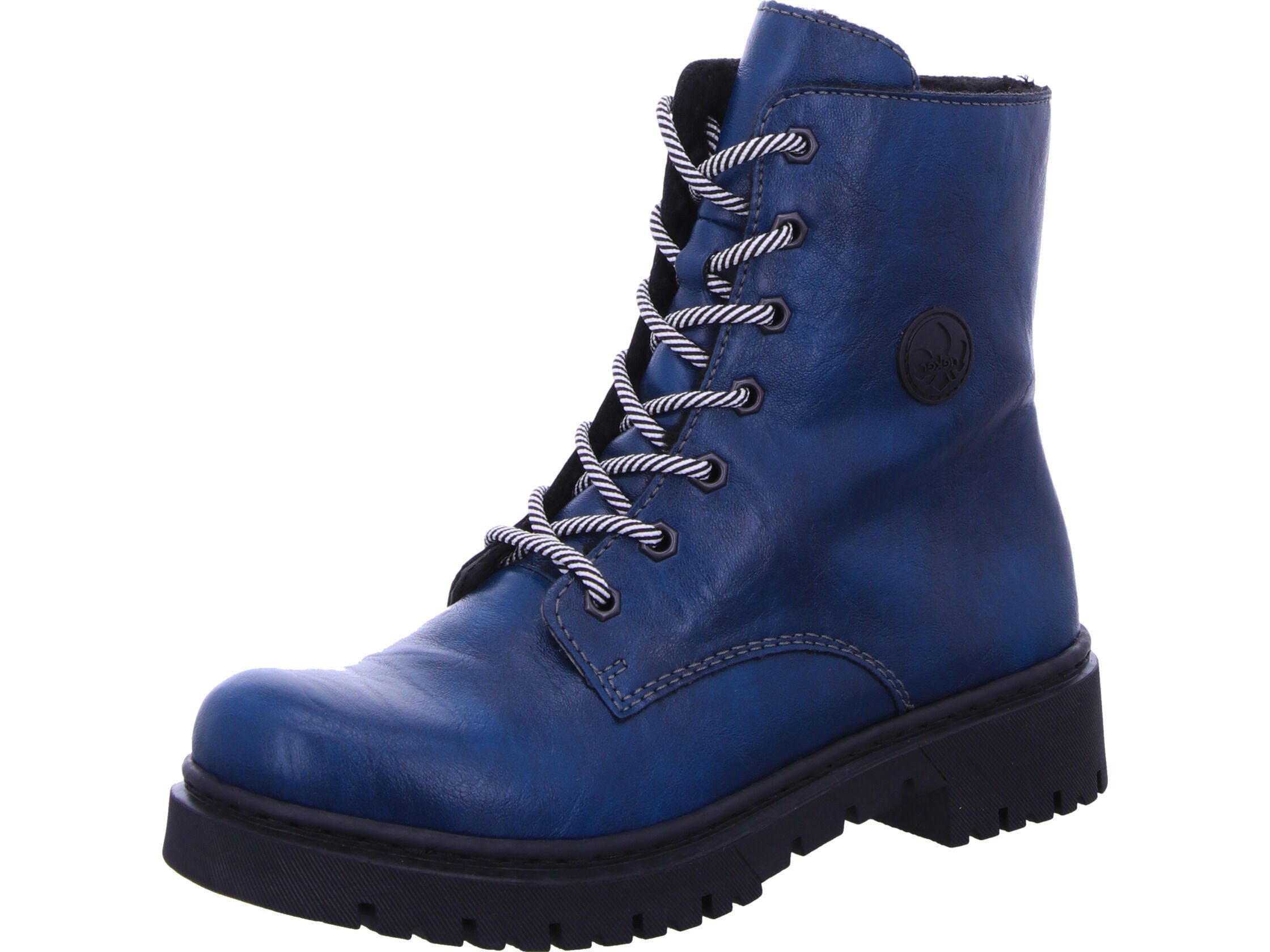 Damen Stiefellette Schnürstiefelette