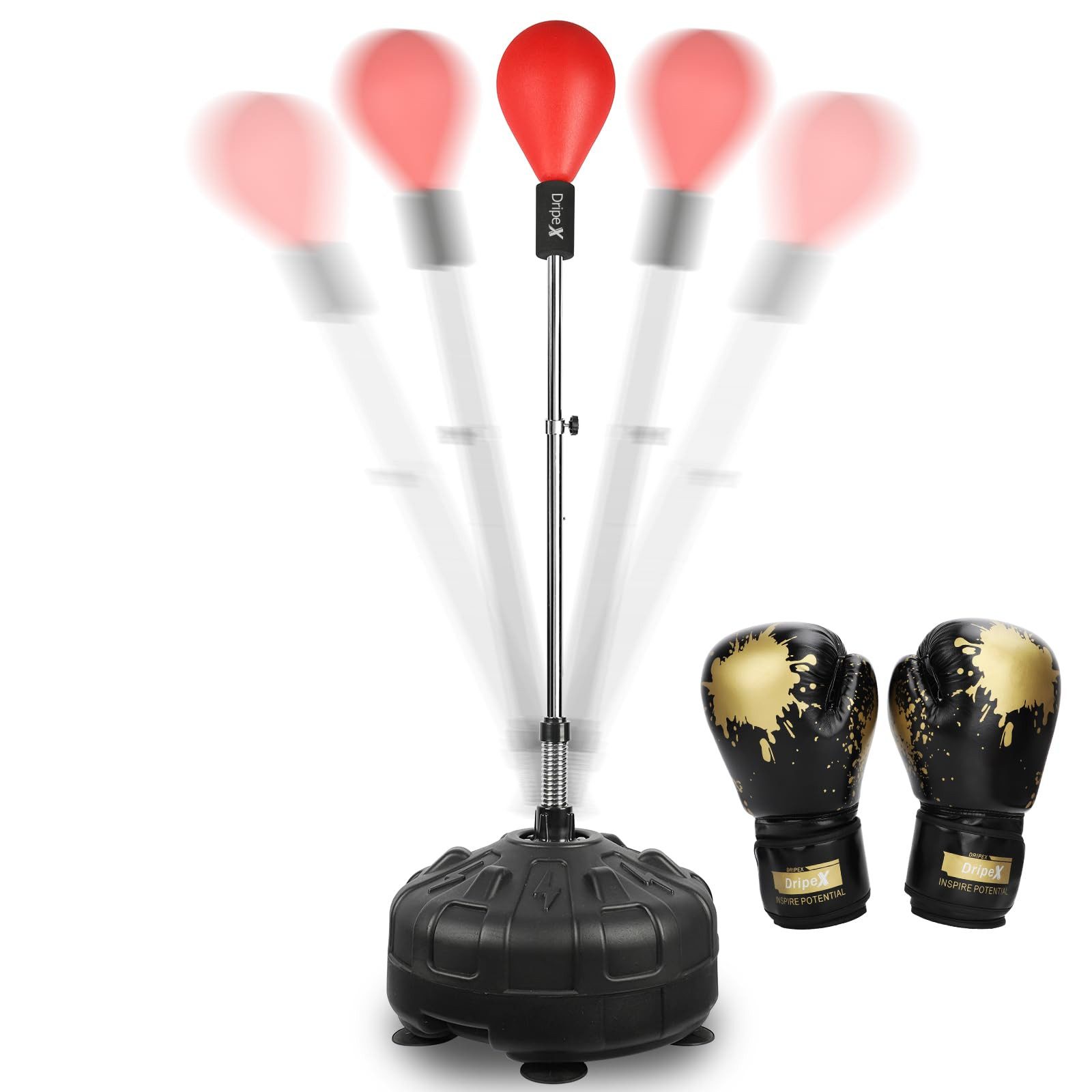 Punchingball Speedball Höhenverstellbarer Boxsack Trainingsball