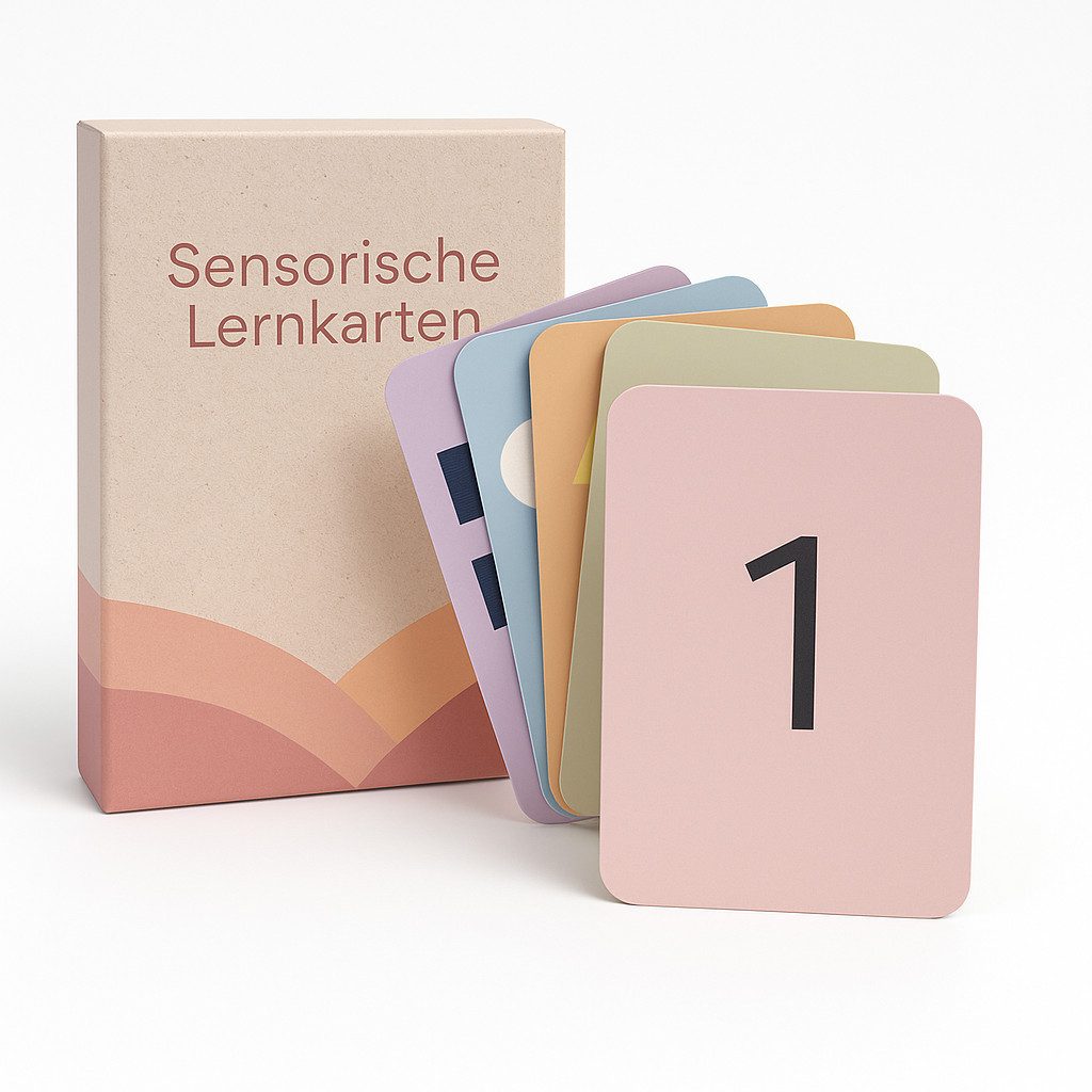 Diyarts Lernspielzeug Sensorische Lernkarten (10 doppelseitige günstig online kaufen