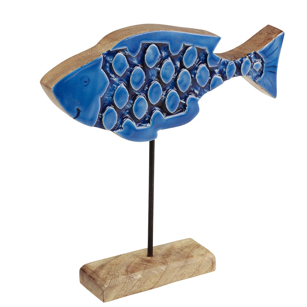 Viana Dekofigur Maritimer Deko Holz Fisch günstig online kaufen