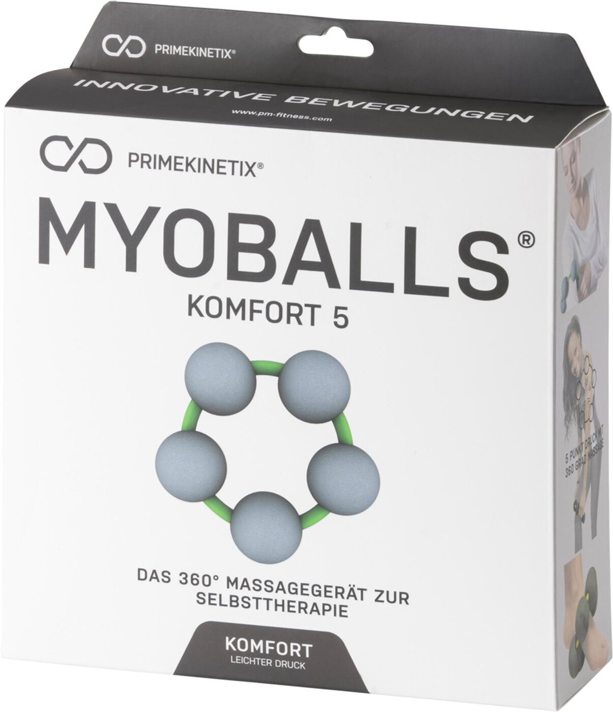 Blackroll Massageball MYOBALLS COMFORT 5 WEISS