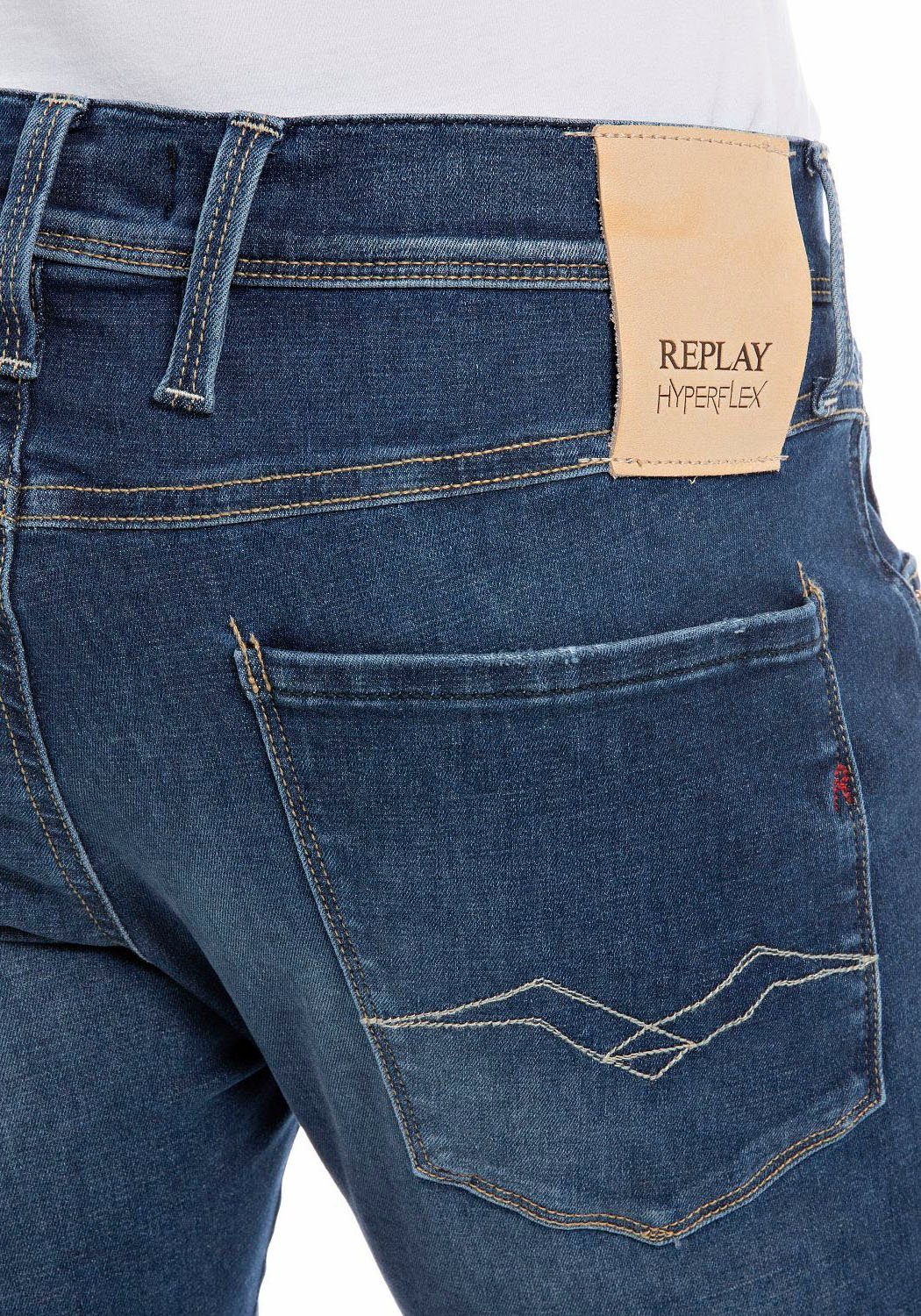 Anbass blue Slim-fit-Jeans wash Replay dark