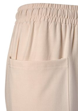 LASCANA Schlupfhose mit aufgesetzten Taschen am Bein, Jerseyhose, sportlich-elegant