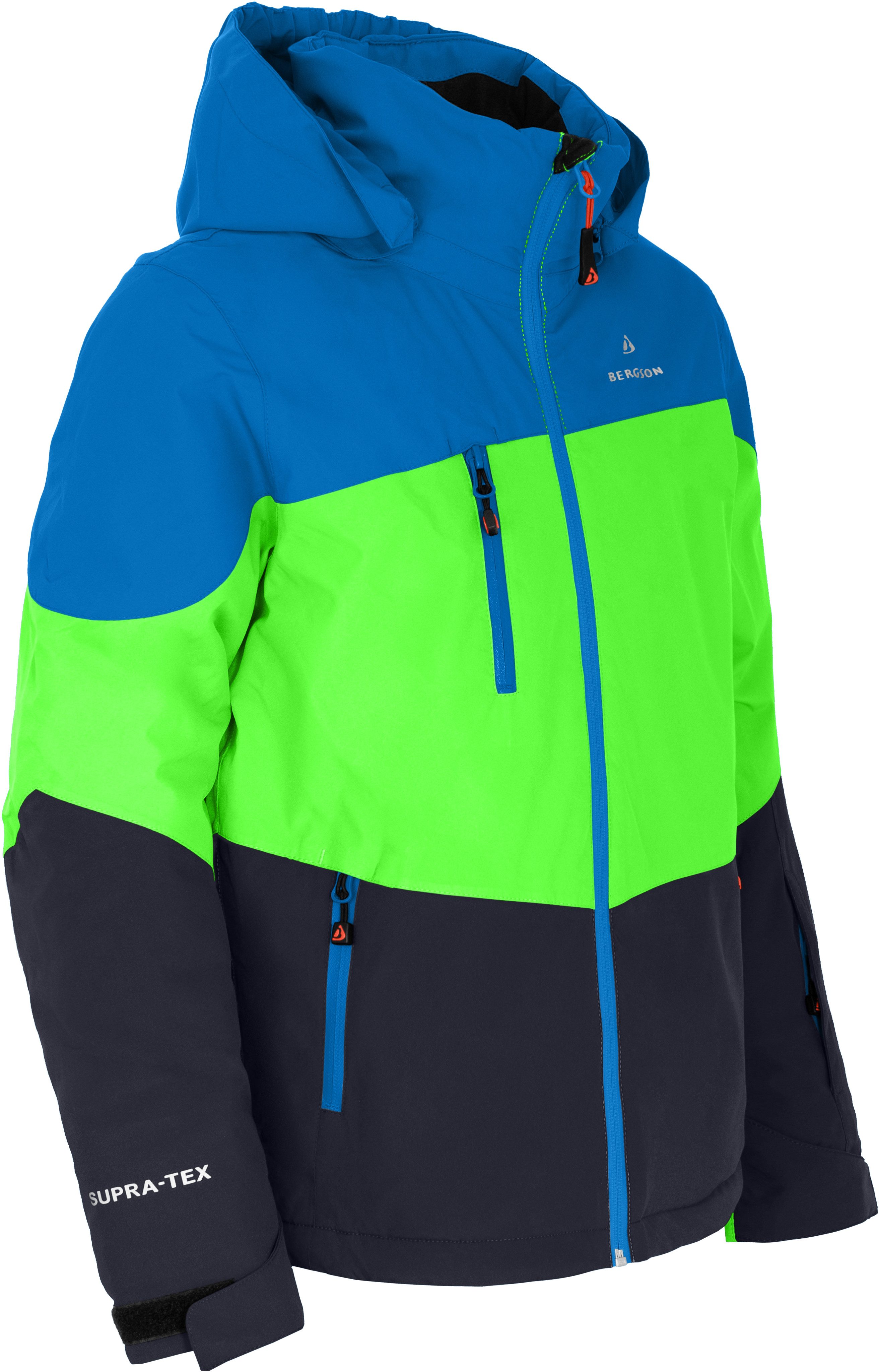 Bergson Skijacke VOLKER neo Kinder Skijacke, die perfekte Skijacke für junge Abenteurer, Normalgr