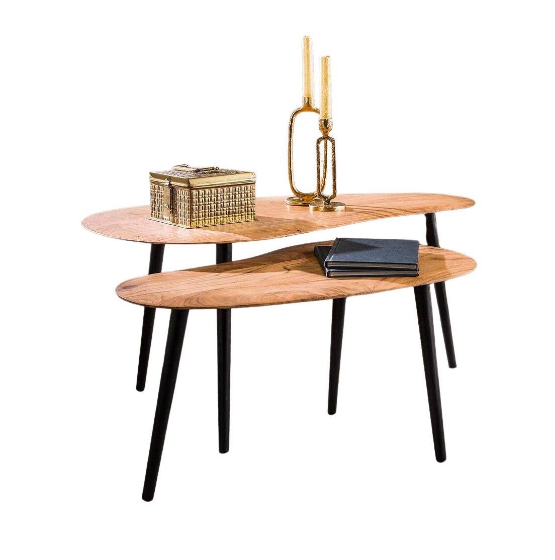 LEVEN Lifestyle Couchtisch 2´er Set organische günstig online kaufen