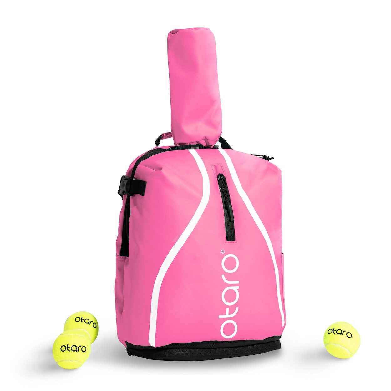 Otaro Tennisrucksack Kinder Tennisrucksack mit Schuhfach, Kids 19L