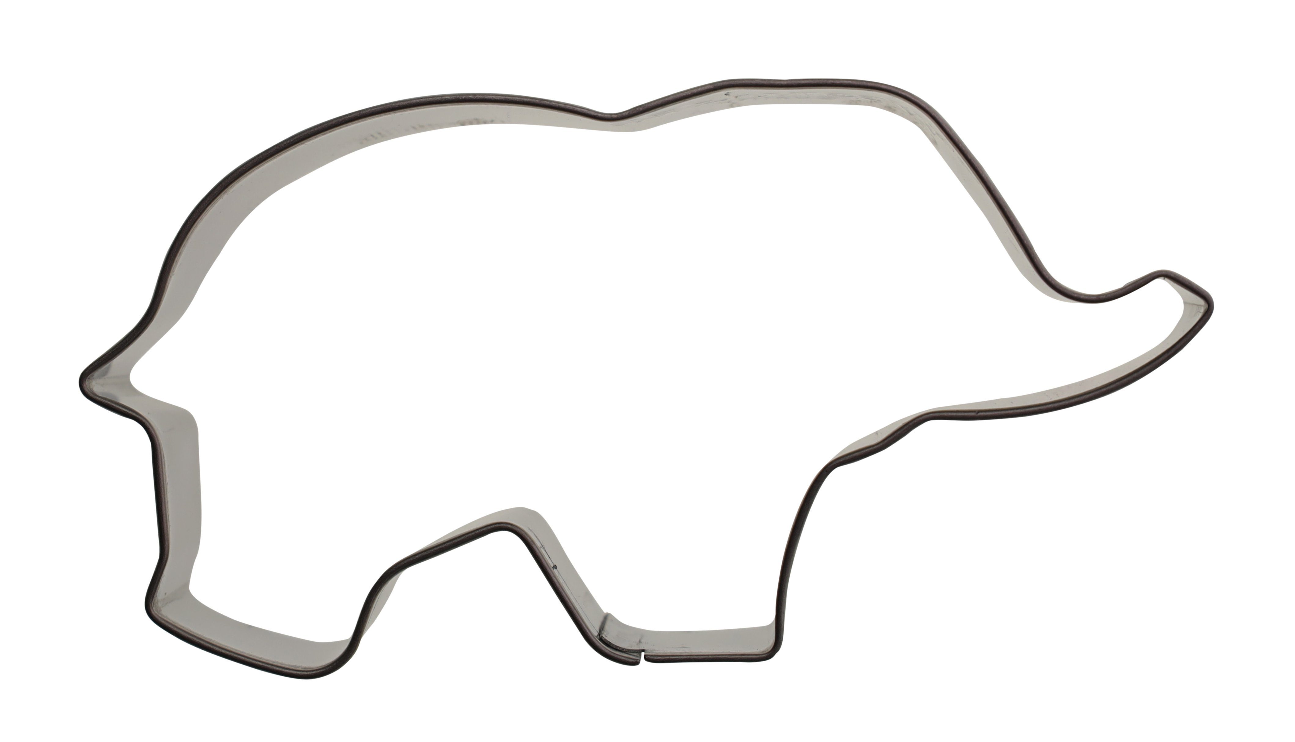 WESTMARK Ausstechform Westmark 36202291 Elefant Ausstechform, Spülmaschinengeeignet, 5 cm