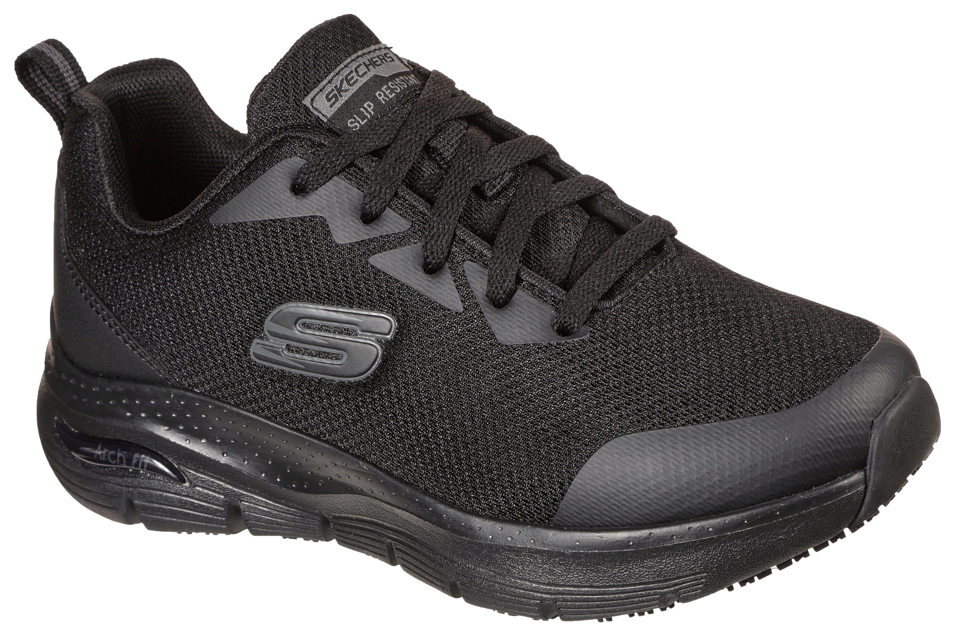 Skechers ARCH FIT SR Berufsschuh im monochromen Look