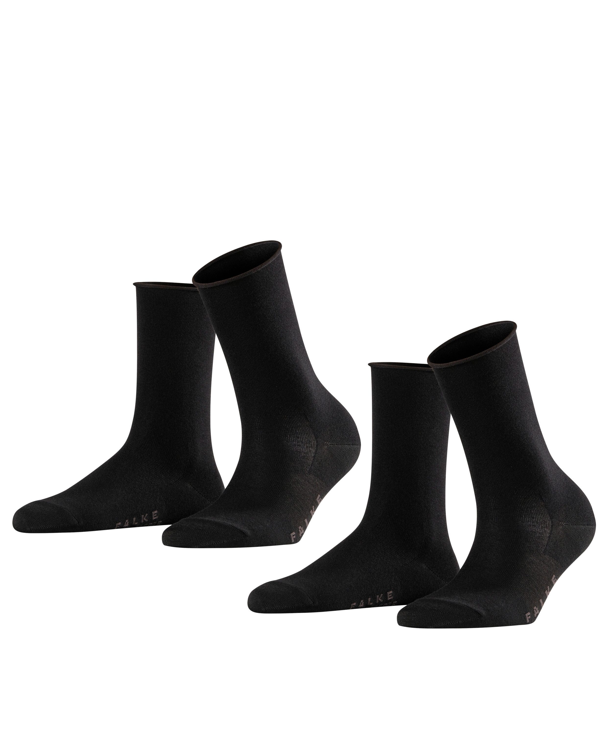 FALKE Socken Active Breeze (2 Paar) im Doppelpack, aus Lyocell, mit Rollbündchen, für Damen