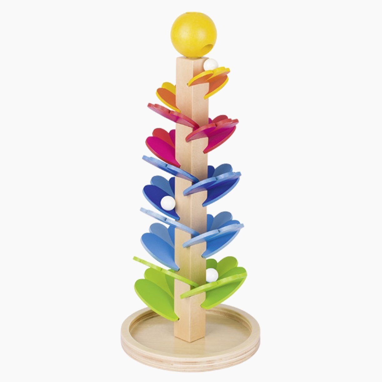 goki Spielzeug-Musikinstrument Murmelspiel Klangpagode, (packung, 2 tlg., s günstig online kaufen