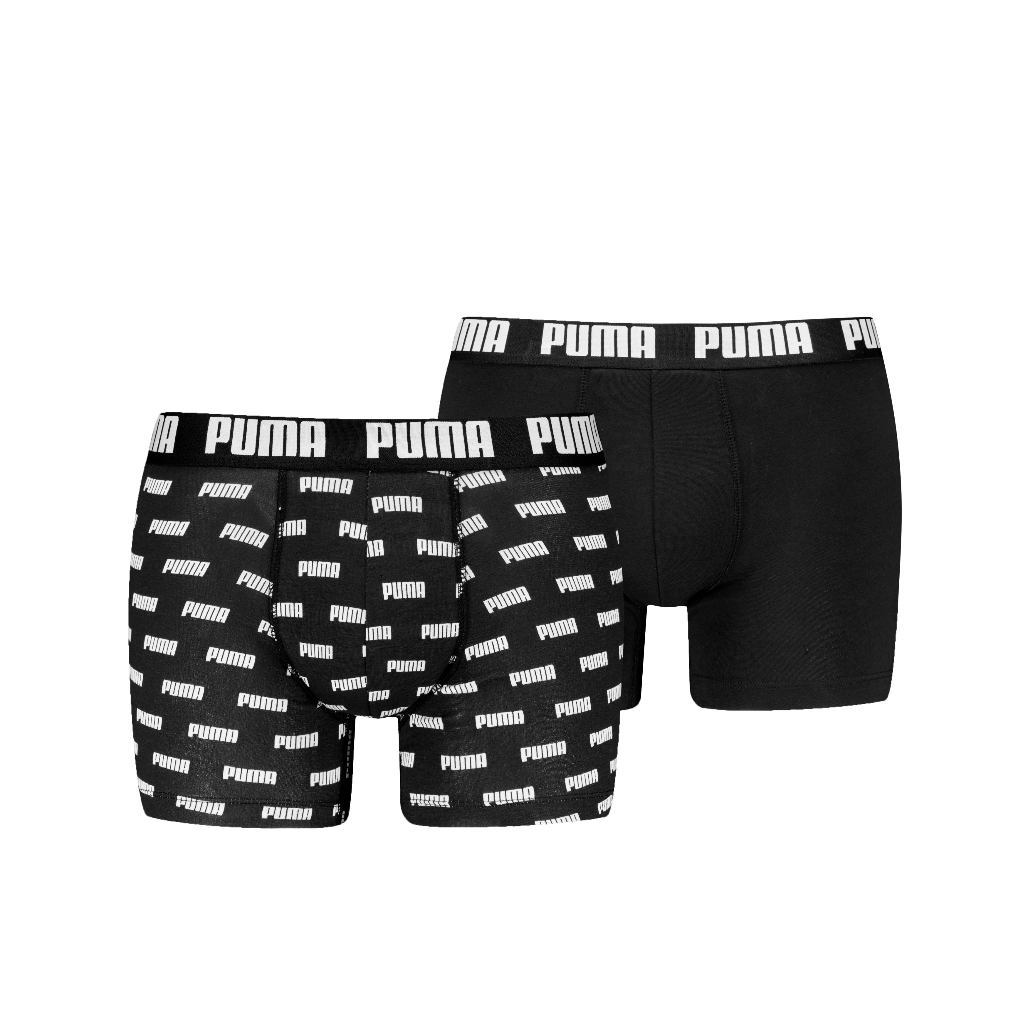 PUMA Boxershorts PUMA MEN EVERYDAY LOGO PRINT BOXERS 2P (2er Pack) 1x uni u günstig online kaufen