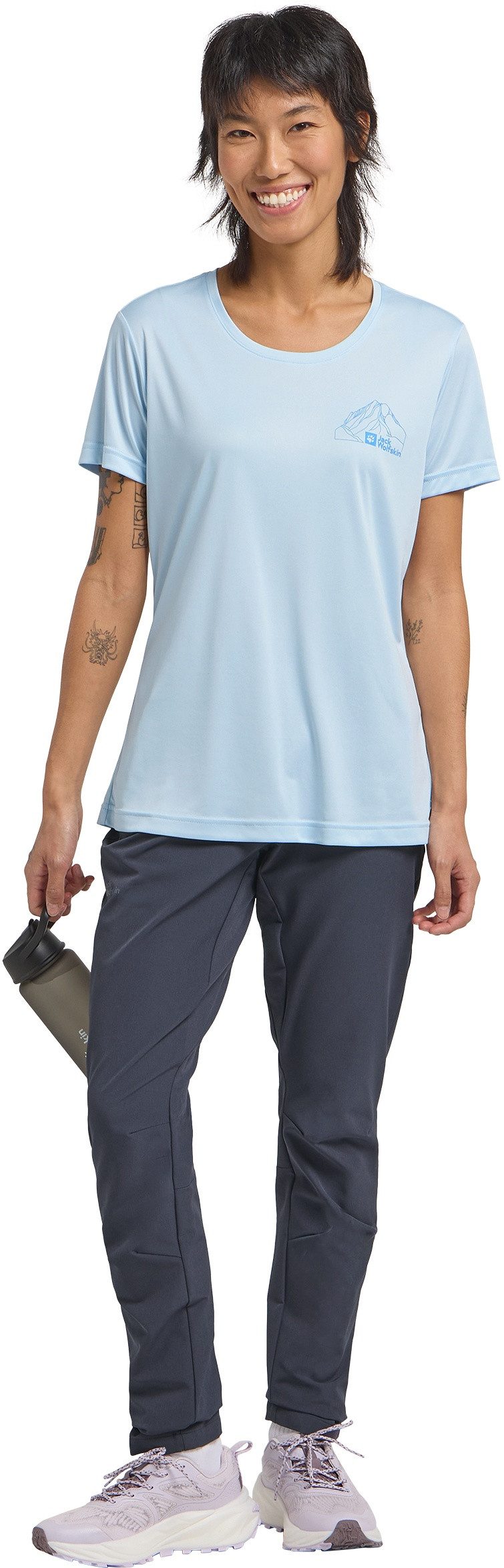 Jack Wolfskin Softshellhose GEIGELSTEIN SLIM PANTS W