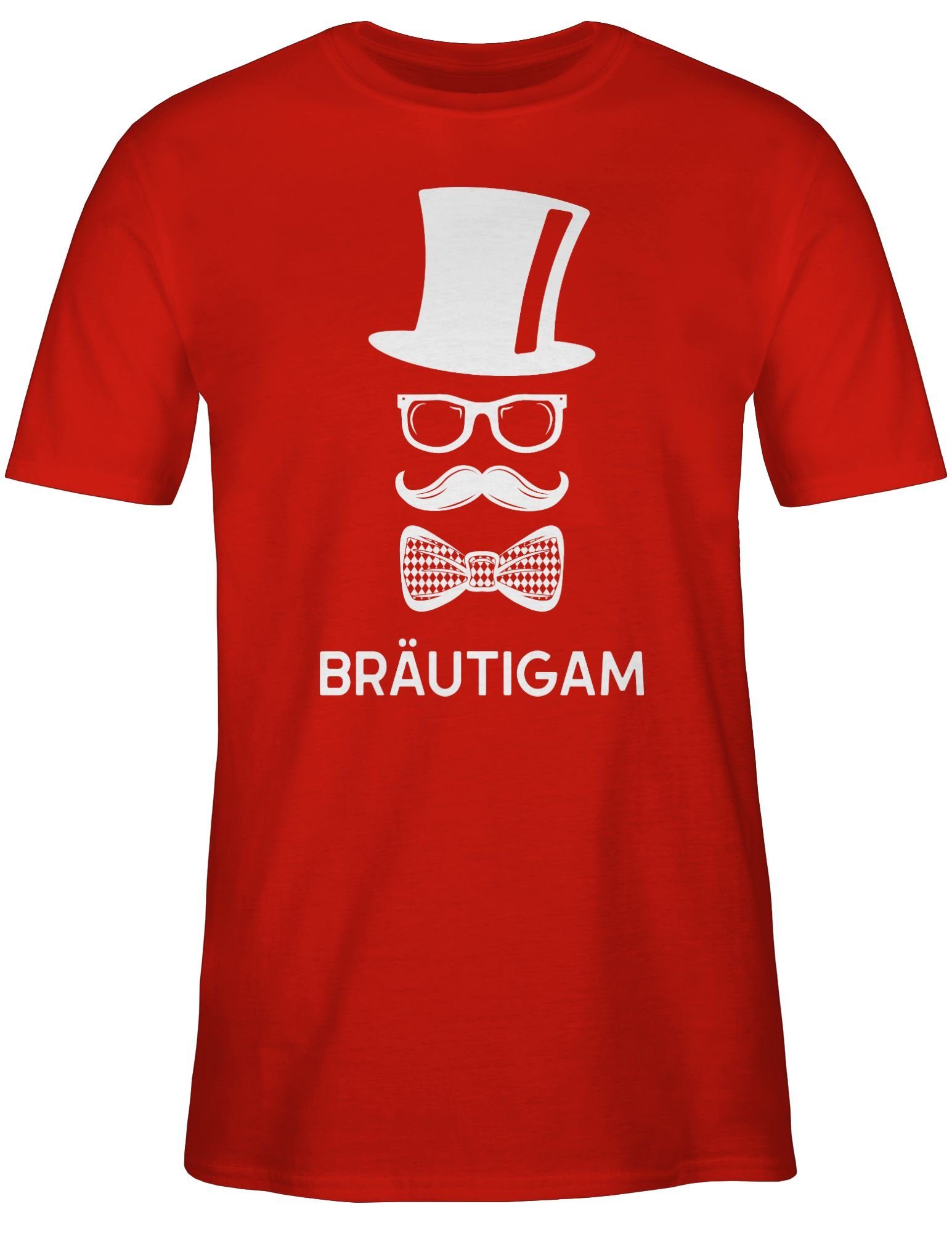 Shirtracer T-Shirt Bräutigam Gentleman JGA Männer
