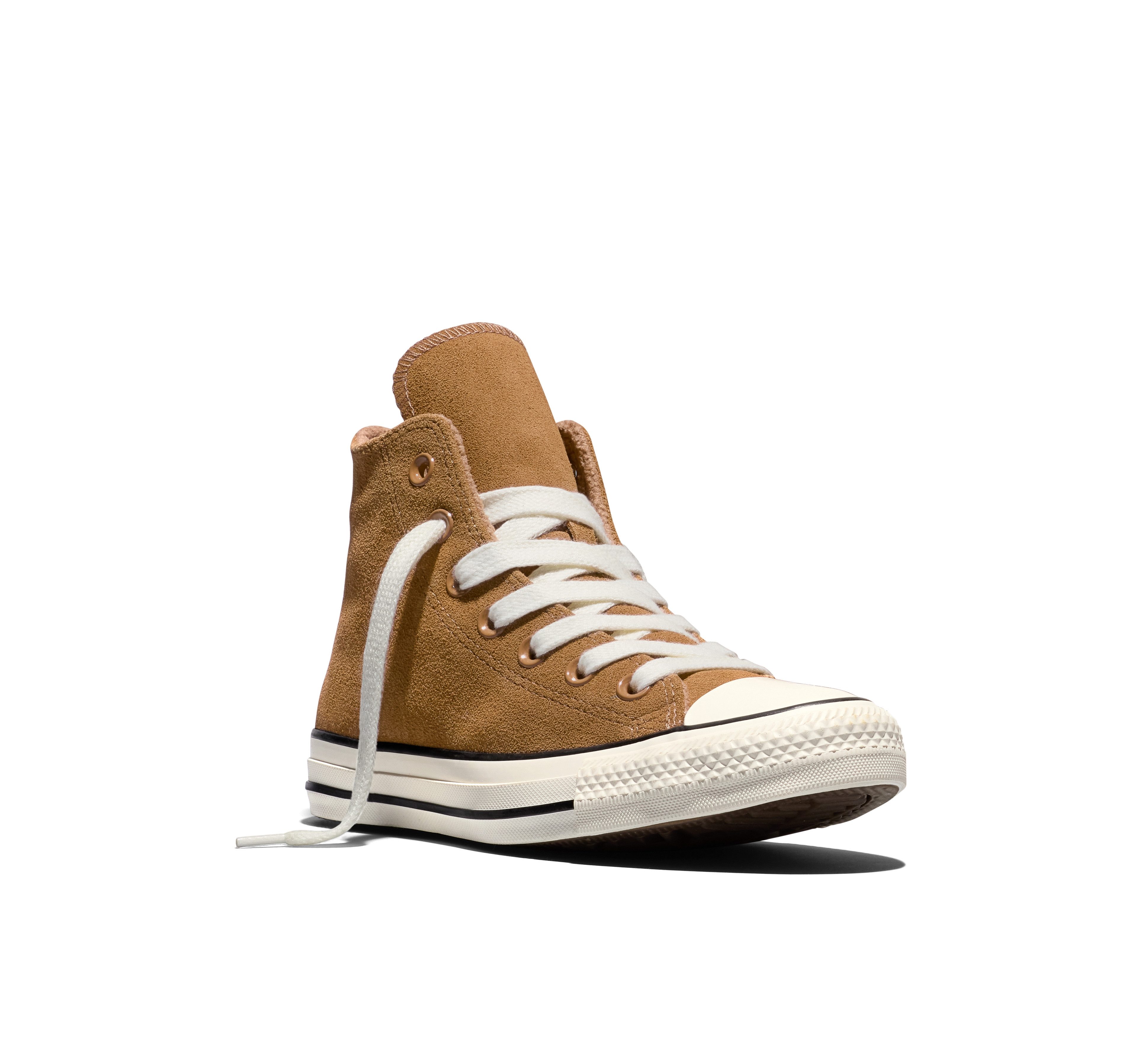Converse Chuck Taylor All Star Sneaker wasserdichtes Wildleder, gefüttert und breite Laces