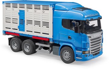 Bruder® Spielzeug-Transporter Scania R-Serie Tiertransporter mit 1 Rind, Made in Germany