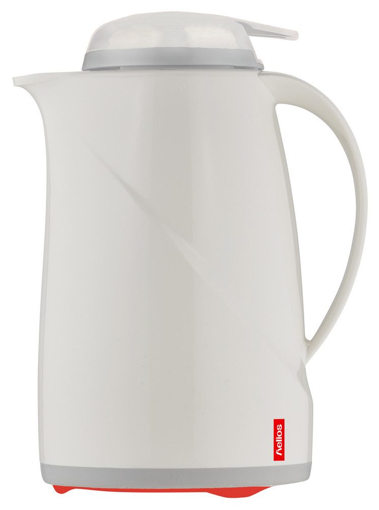 Helios Isolierkanne Wave Push, 0.6 l, mit praktischer Einhandbedienung