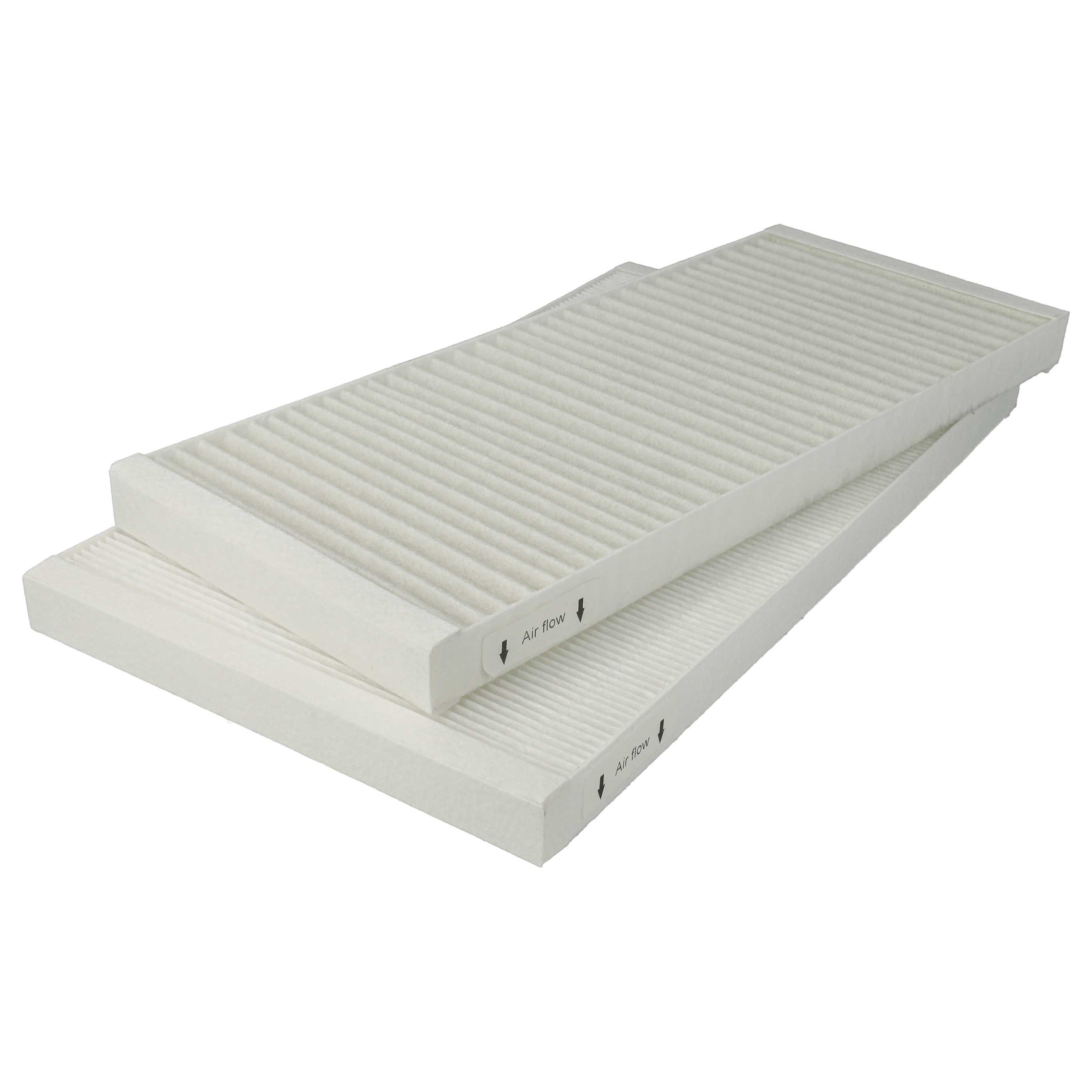 vhbw Filter-Set passend für Viessmann Vitovent 300-F Lüfter / Lüftungsgerät, Zubehör für Viessmann Vitovent 300-F