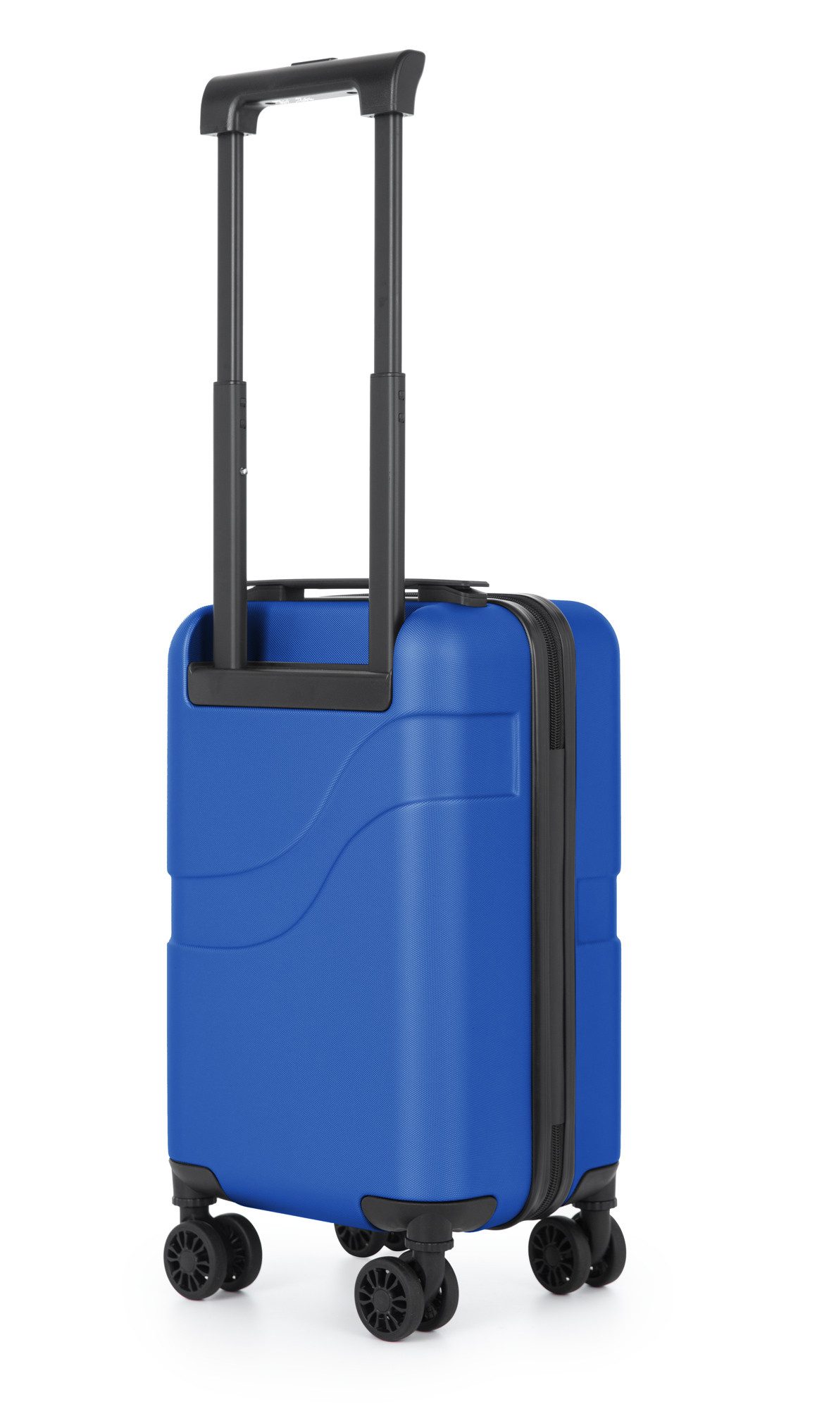 Suitline Handgepäckkoffer Suitline, 4 Rollen, Untersitz Koffer 47 cm, abnehmbare Rolle, ABS, TSA
