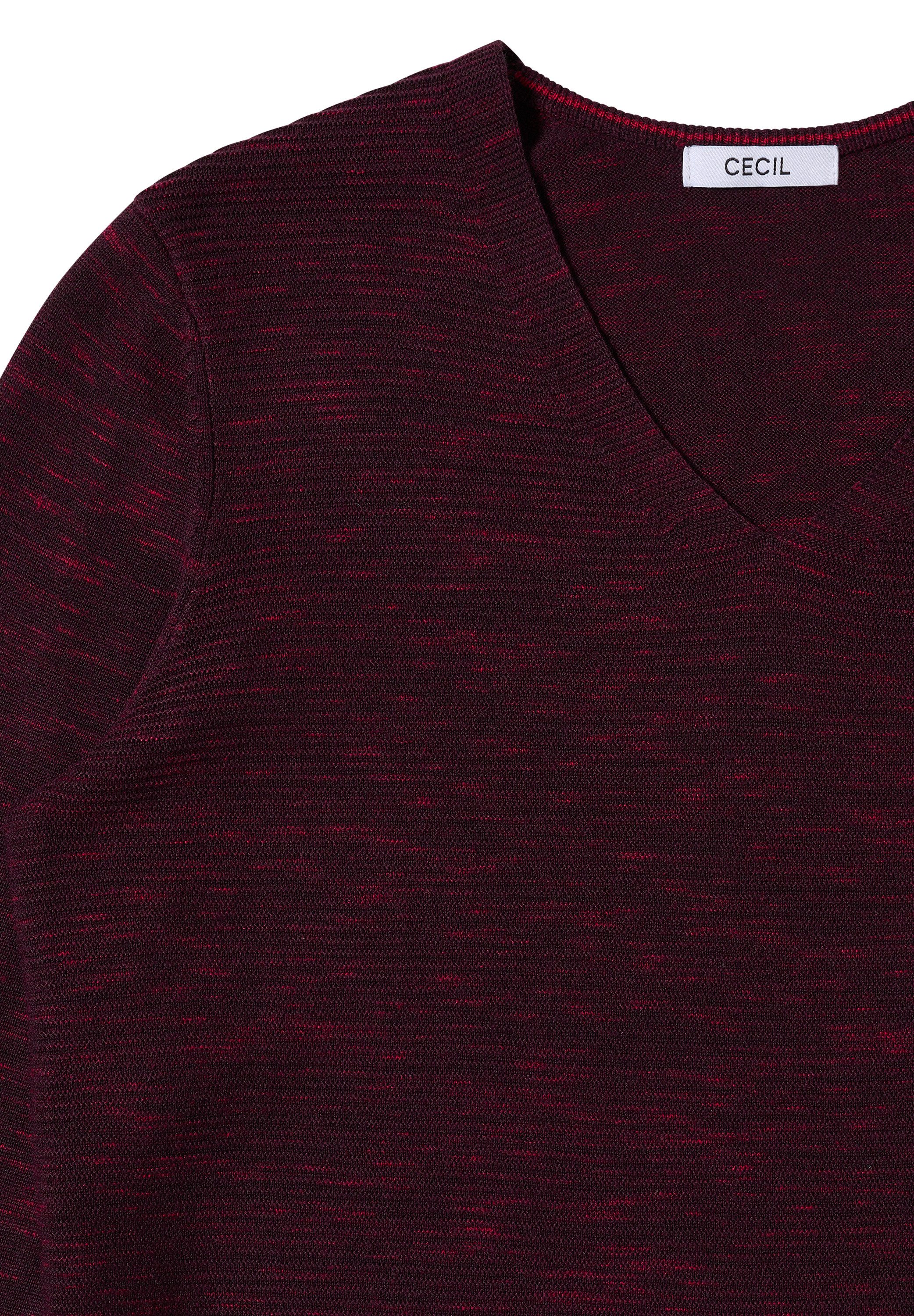 CECIL Strickpullover im Melange Look