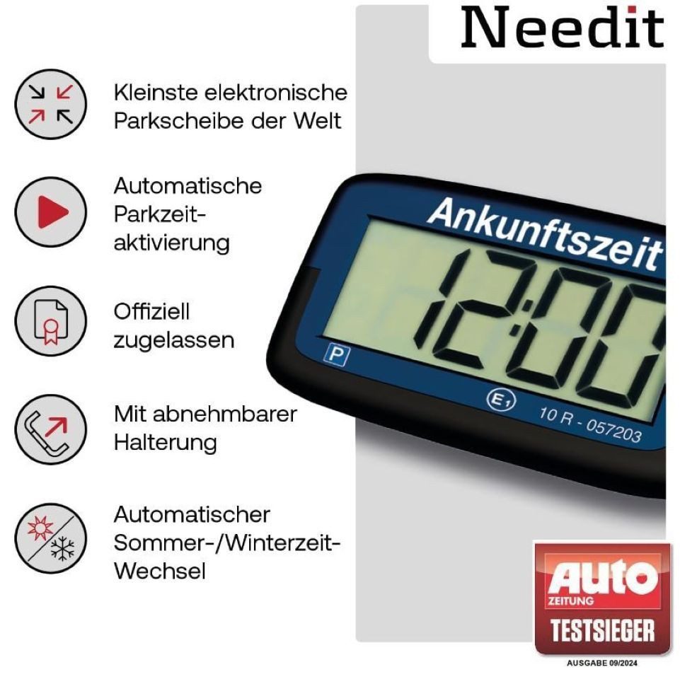 NeedIt elektronische Parkscheibe Park Micro