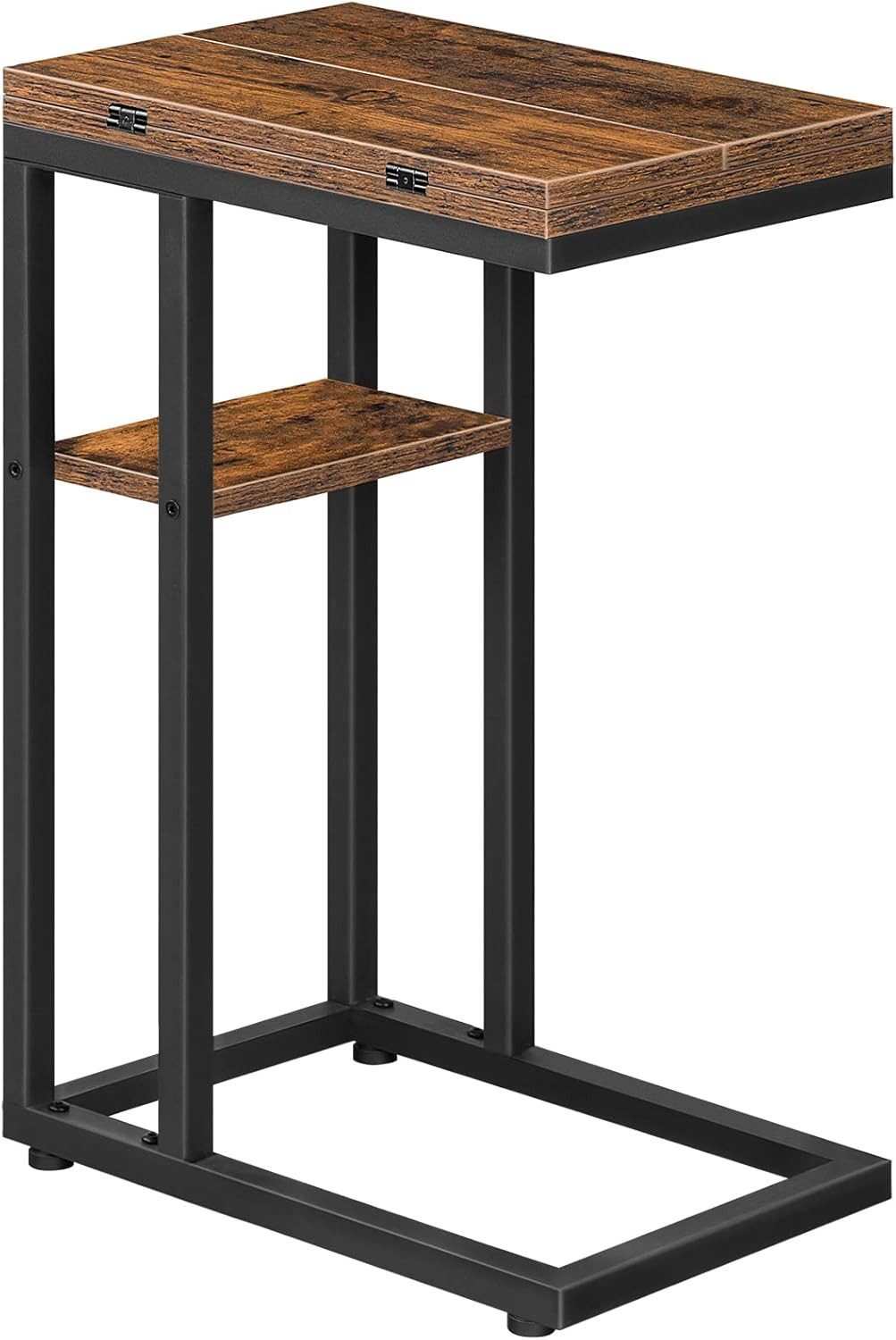 Hoobro Beistelltisch Klappbarer Sofatisch (C-Form Couchtisch, Kaffeetisch S günstig online kaufen