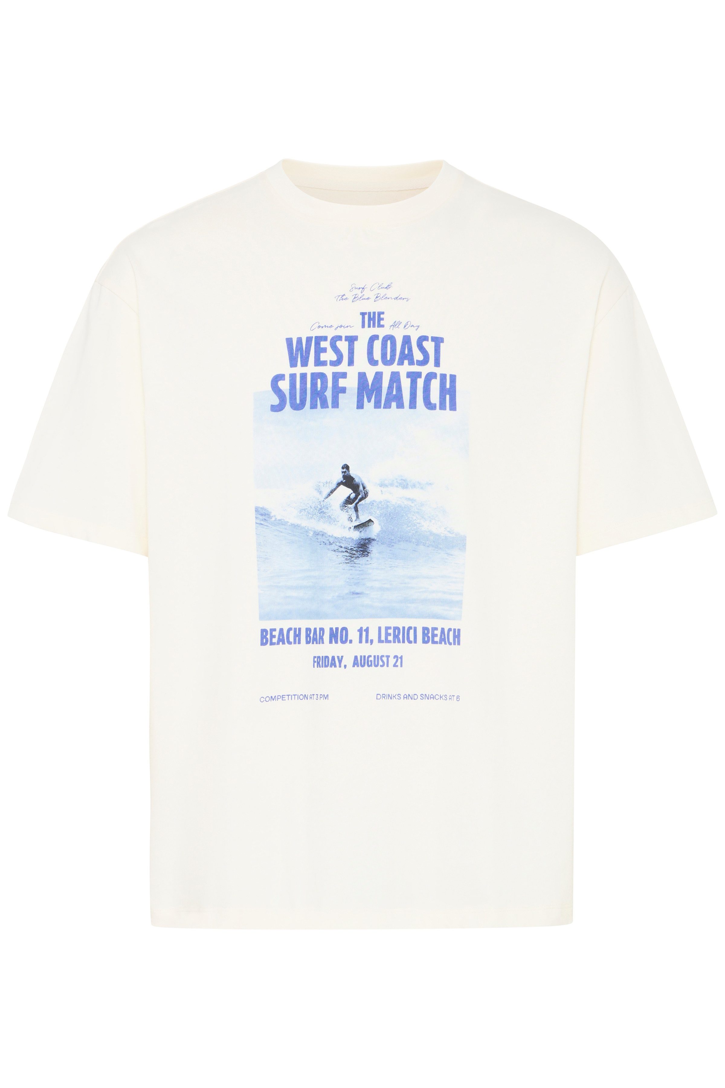 Blend T-Shirt BHKYROS GRAPHIC S/S TEE mit coolem Fotodruck