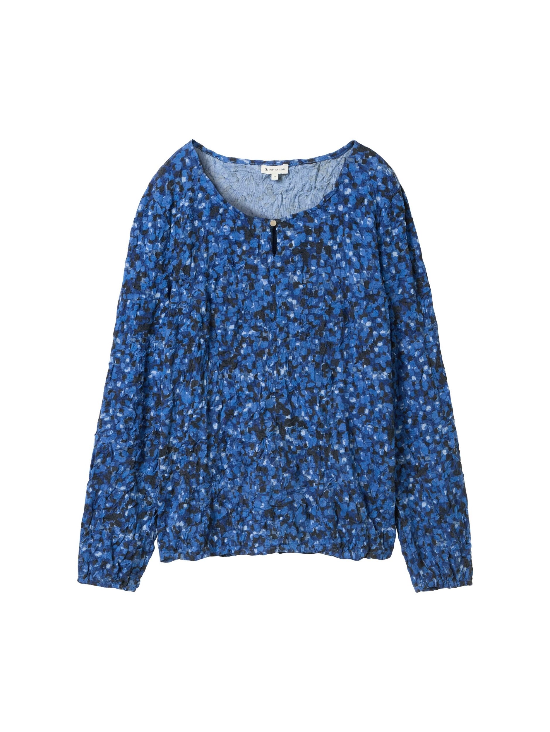 TOM TAILOR T-Shirt T-shirt crincle crew neck