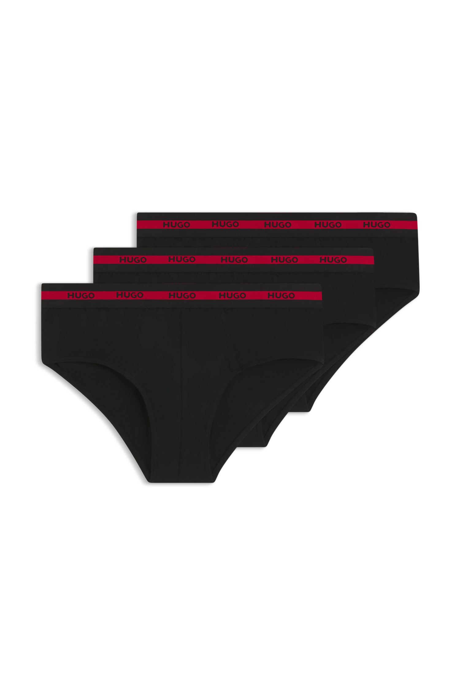 HUGO Slip HIPBR TRIPLET PLANET aus Stretch-Baumwolle, mit Logo-Streifen am günstig online kaufen