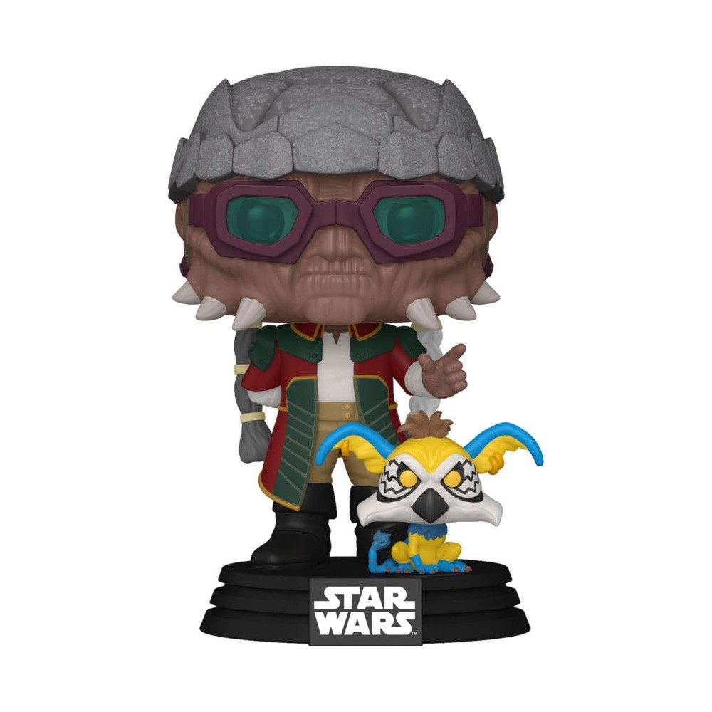 Funko Merchandise-Figur Star Wars POP! Vinyl Wackelkopf-Figur Hondo and Pikk 9 cm