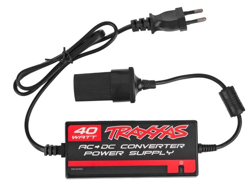 Traxxas AC/DC Adapter, 40W (Netzteil für 12V-Lader) RC-Ladegerät