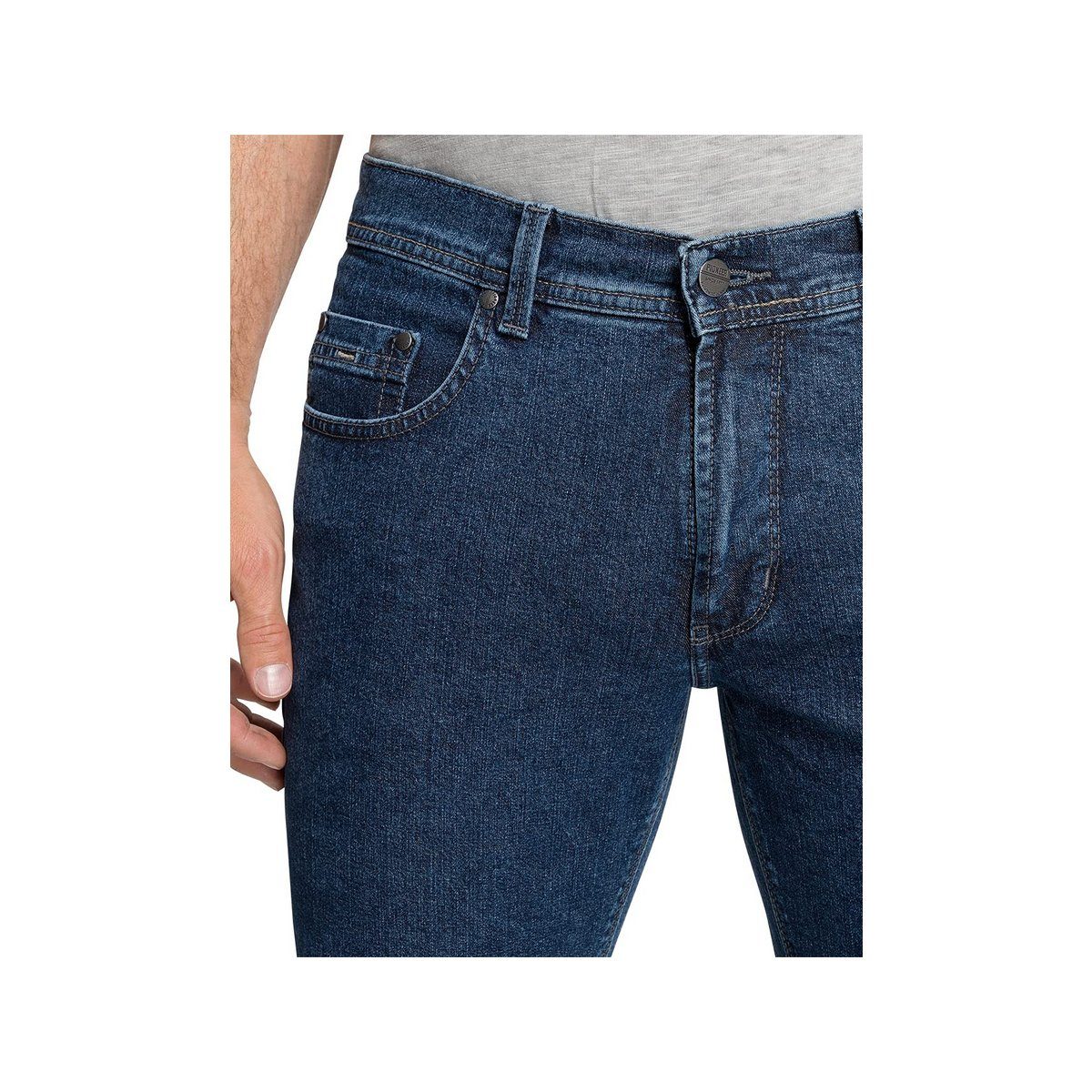 5-Pocket-Jeans Jeans dunkel-blau Authentic Pioneer (1-tlg)