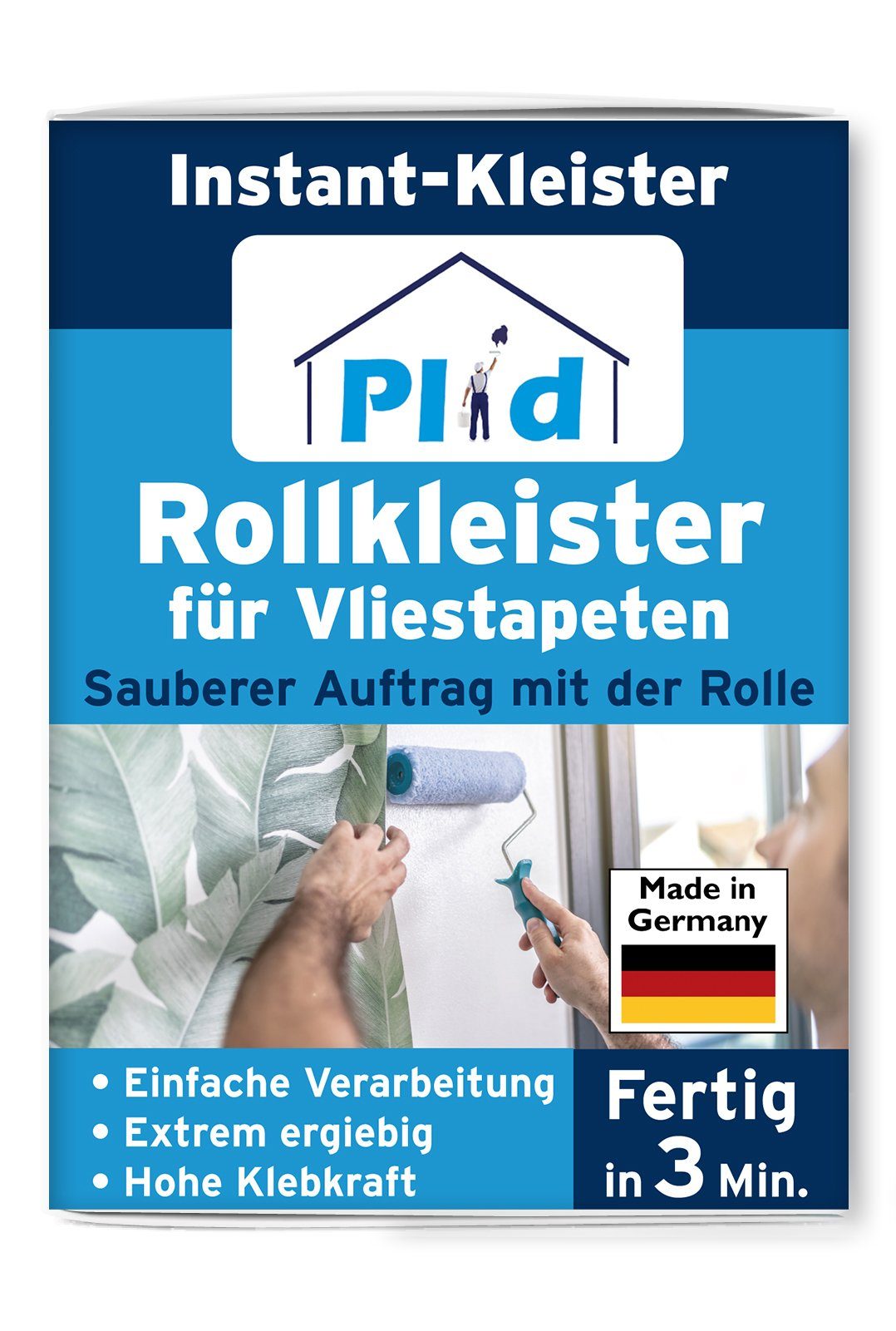 (1-St), Kleisterroller Tapetenkleister, Kleister Rollkleister, Vliestapetenkleister Rollkleister Tapetenkleister Vlieskleber, Kleister, Vlieskleister plid Tapetenleim