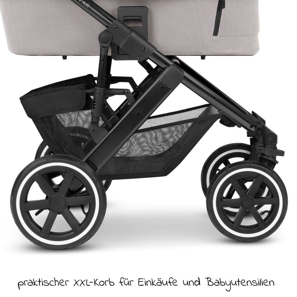 Kinderwagen 2in1 4 Biscuit, Salsa Air Sportsitz, - mit Regenschutz Design Kombi-Kinderwagen ABC Set Buggy Babywanne,