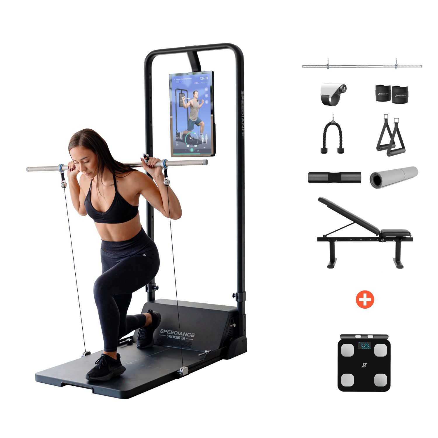 SPEEDIANCE Kraftstation Gym Monster Ganzkörper-Krafttraining Home Gym