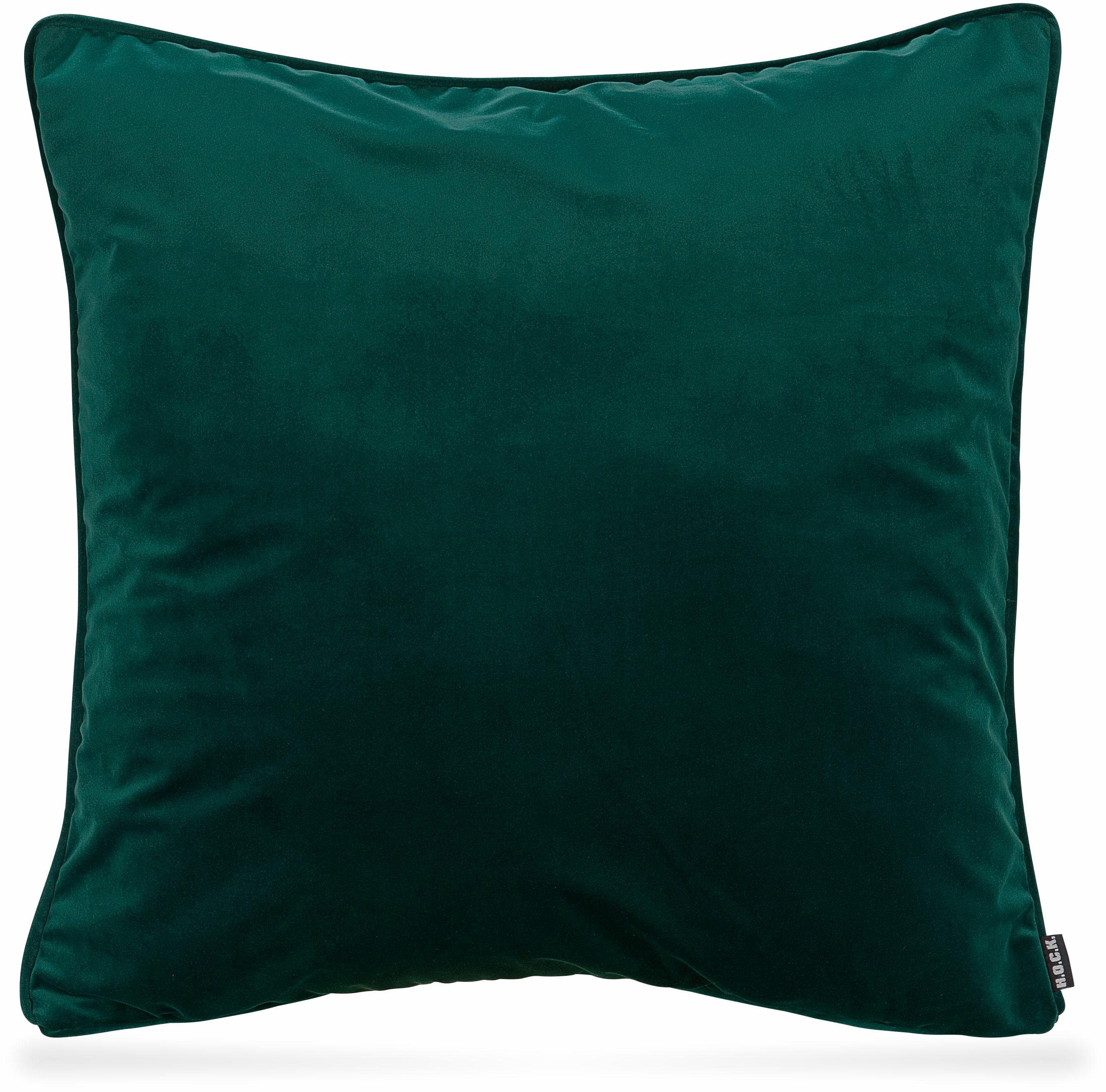 H.O.C.K. Dekokissen Nobile Samt, Kissenhülle mit Füllung, 1 Stück. € 41,60