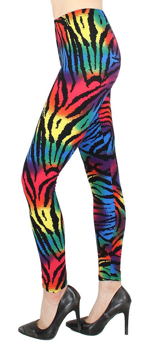dy_mode Leggings Damen Leggings Tiger Muster günstig online kaufen