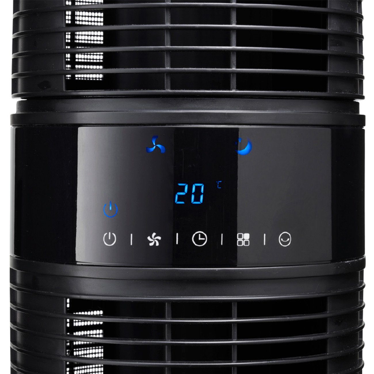 Clean Air Optima Standventilator CA-406B - Turmventilator - Luftbewegung: bis 520m³/h ., Luftgeschwindigkeit bis 7 meter