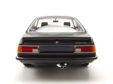 Minichamps Modellauto BMW 635 CSI 1982 grau metallic Modellauto 1:18 Minichamps, Maßstab 1:18