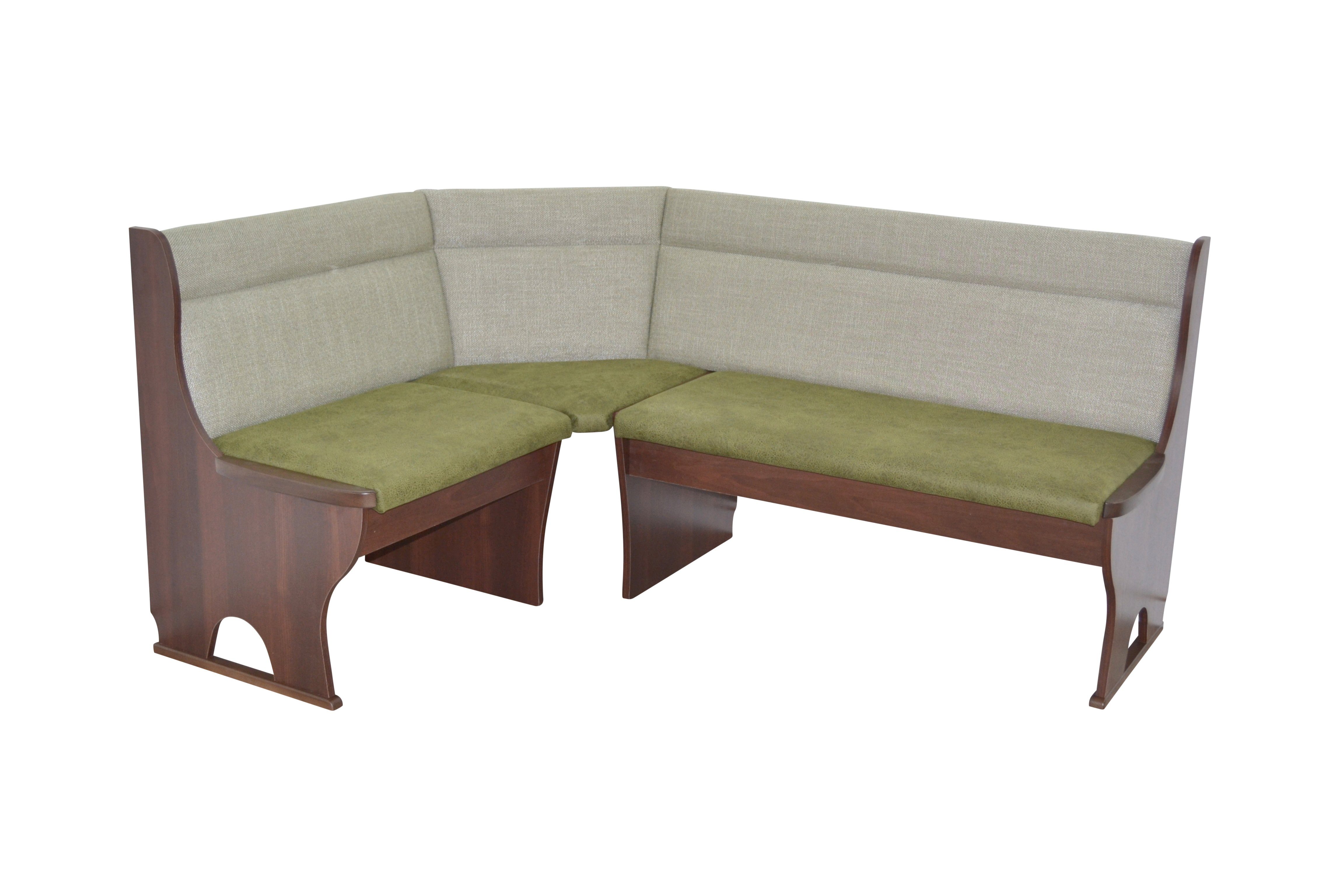 Eckbank Dunja 124x124 Cm - In Buche Natur & Mocca, Platzsparend Für Küche Oder Esszimmer