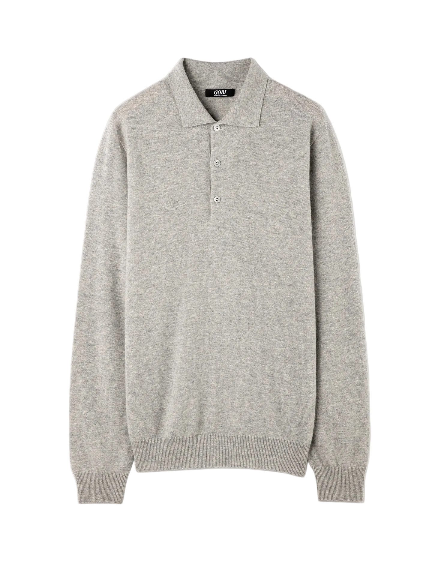 GOBI Cashmere Polokragenpullover Basic Kaschmirpullover mit Polokragen