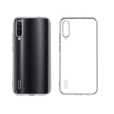 CoverKingz Handyhülle Xiaomi Mi 9 Lite Handyhülle Silikon Case Schutzhülle Cover Schale Klar