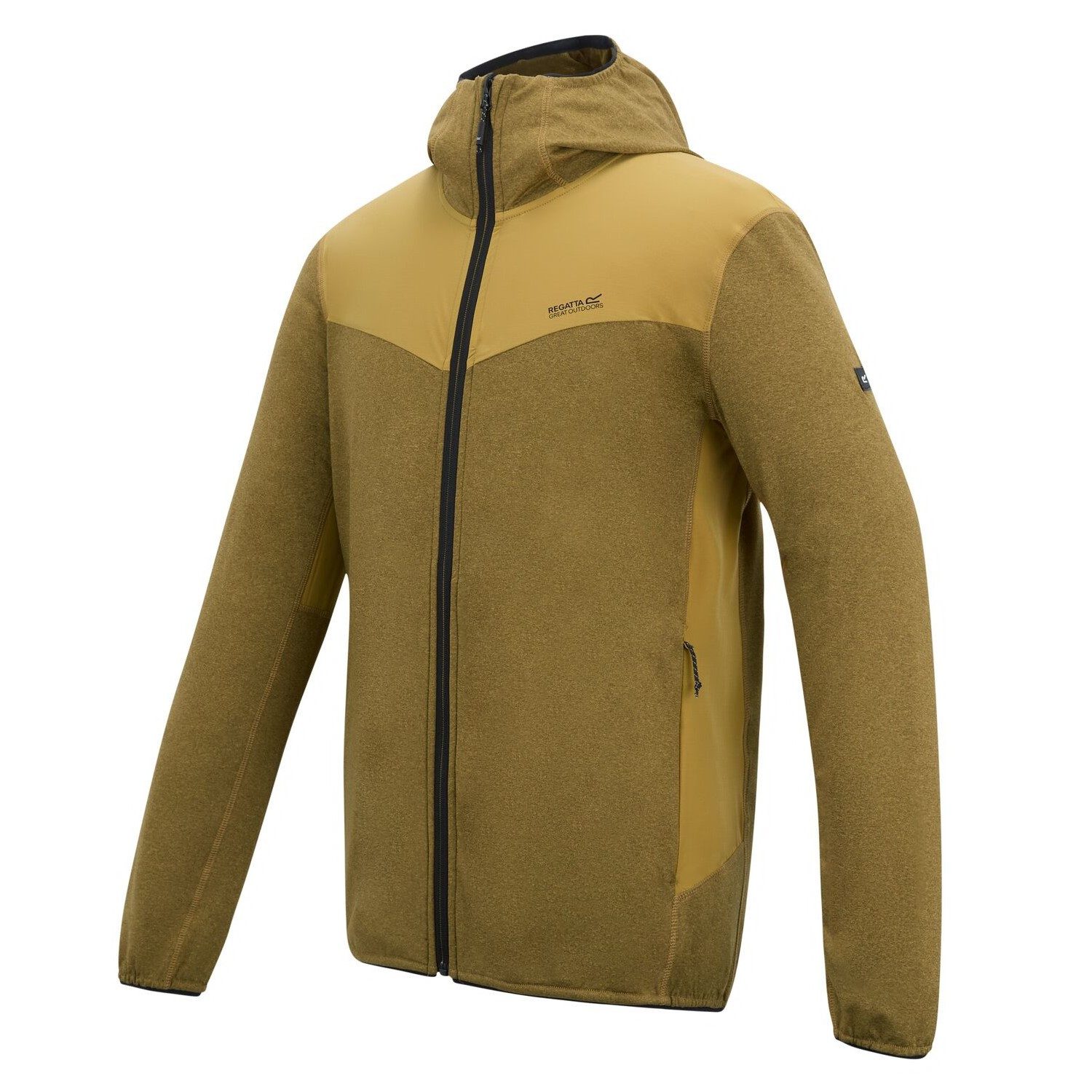 Strickfleecejacke Fleecejacke Finchdale mit Kapuze