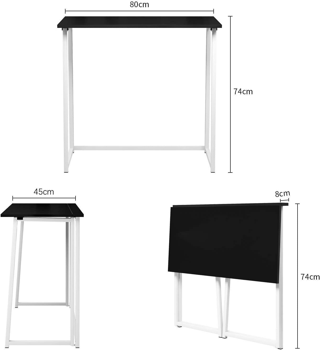 Dripex Schreibtisch ZD-Tisch Schwarz