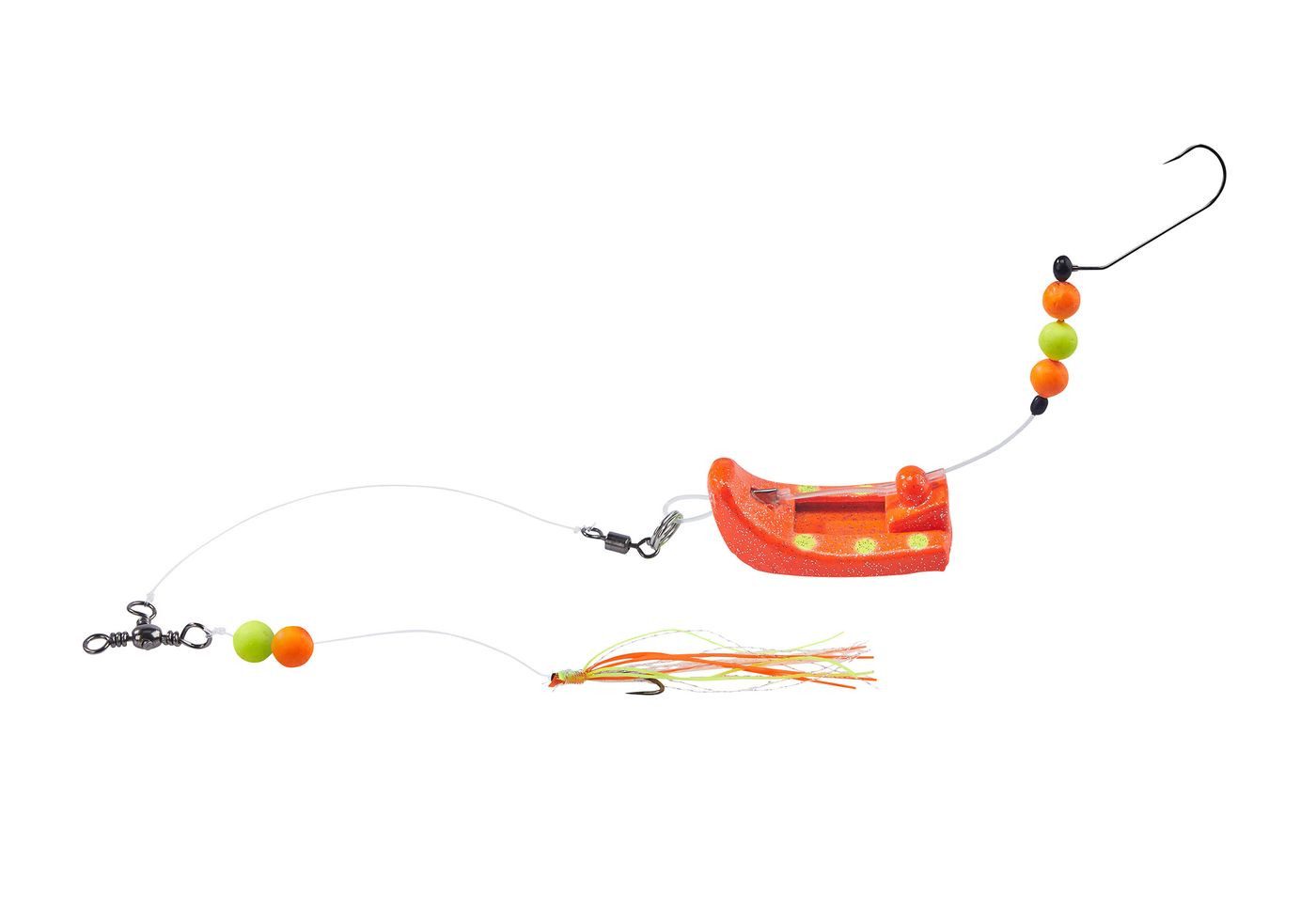 Butthaken Balzer Plattfisch Perchman Rig