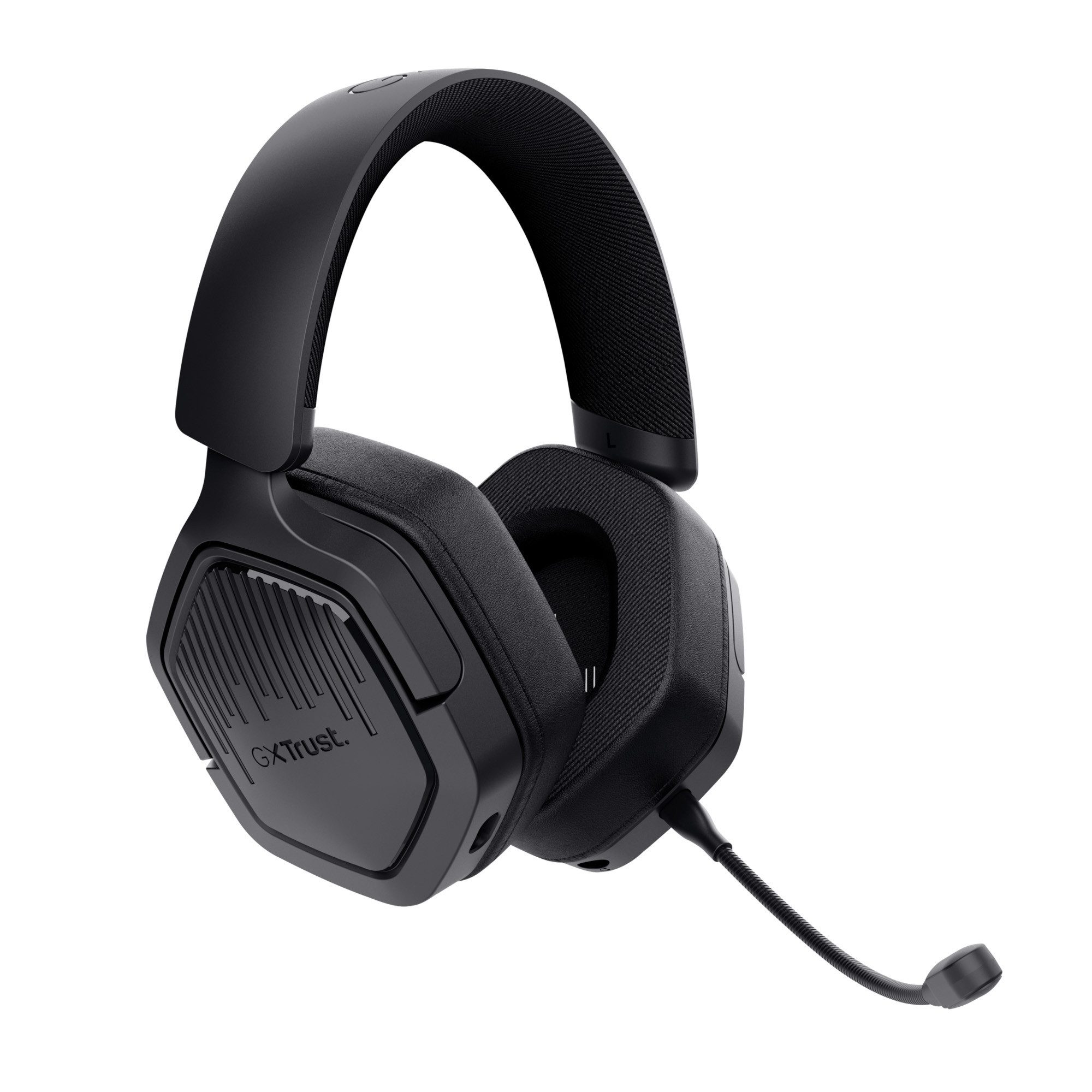 Trust GXT493PS Carus PS5 Wireless Gaming Headset kabellos Gaming-Headset (Kabelloses Gaming-Headset, 2,4-GHz-USB-Empfänger mit niedriger Latenzm Bluetooth, 3,5- – Bild 5 von 5