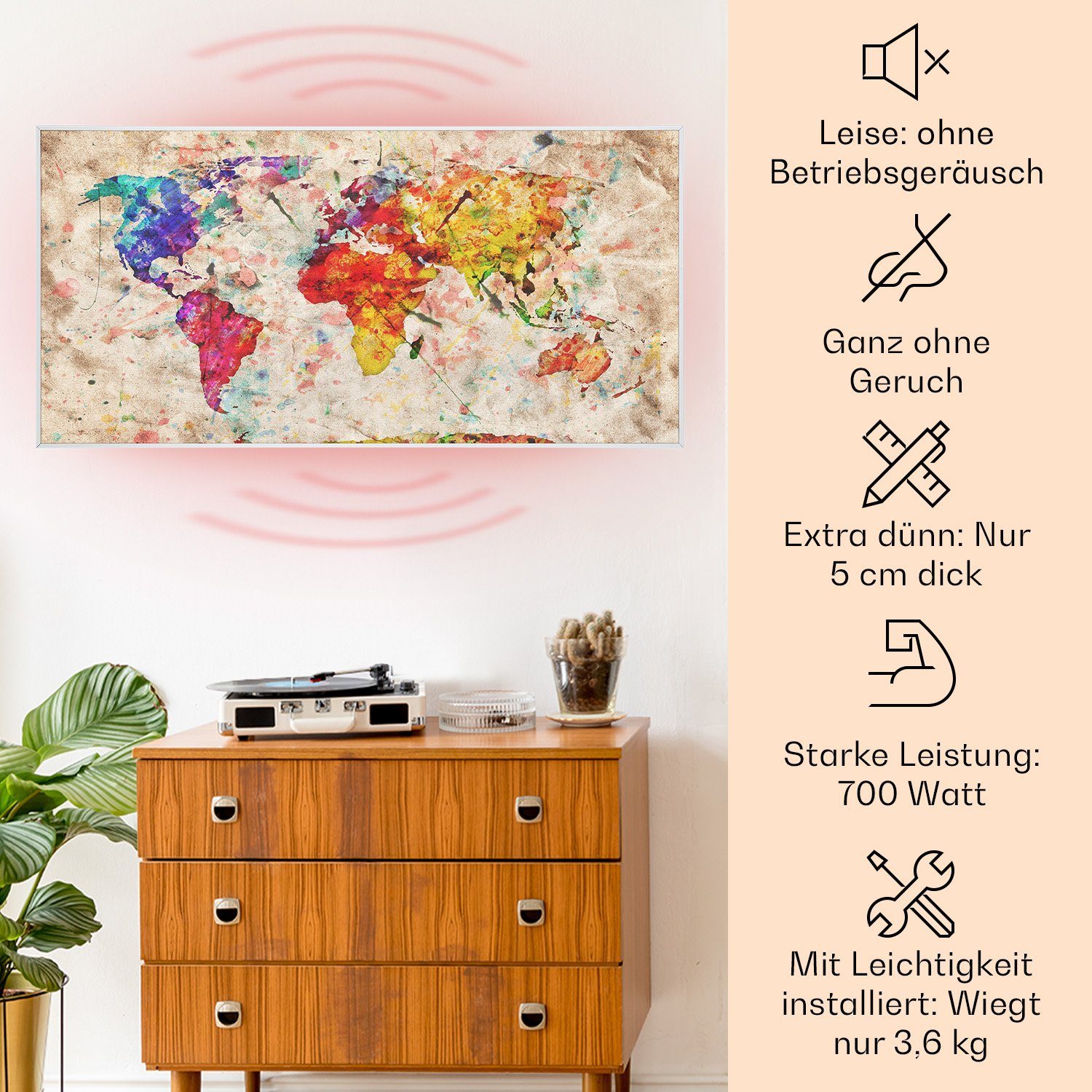 Klarstein Heizkörper Wonderwall Air Art Smart günstig online kaufen