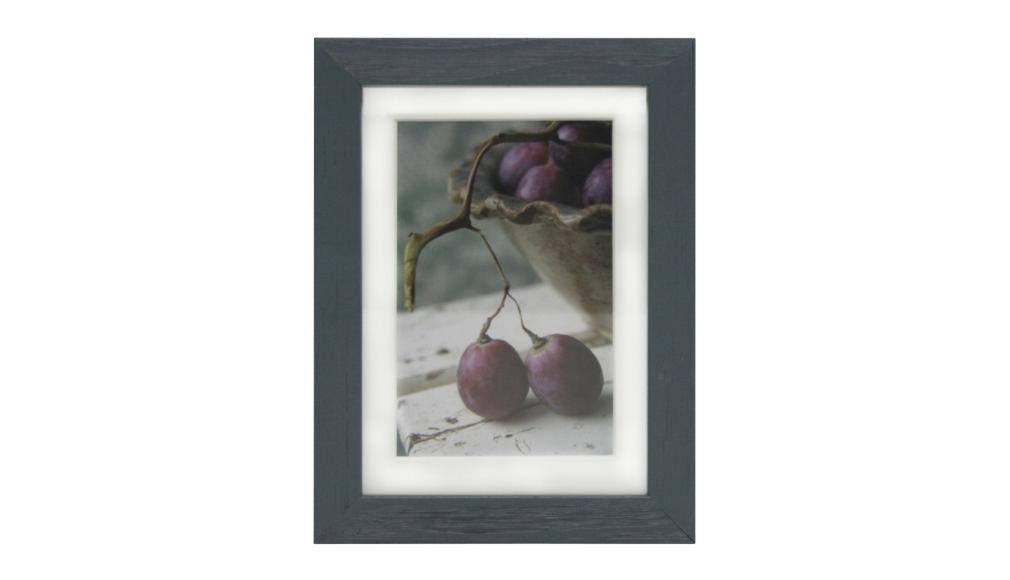 Henzo Bilderrahmen Deco Holz-Bilderrahmen 15x20 blau