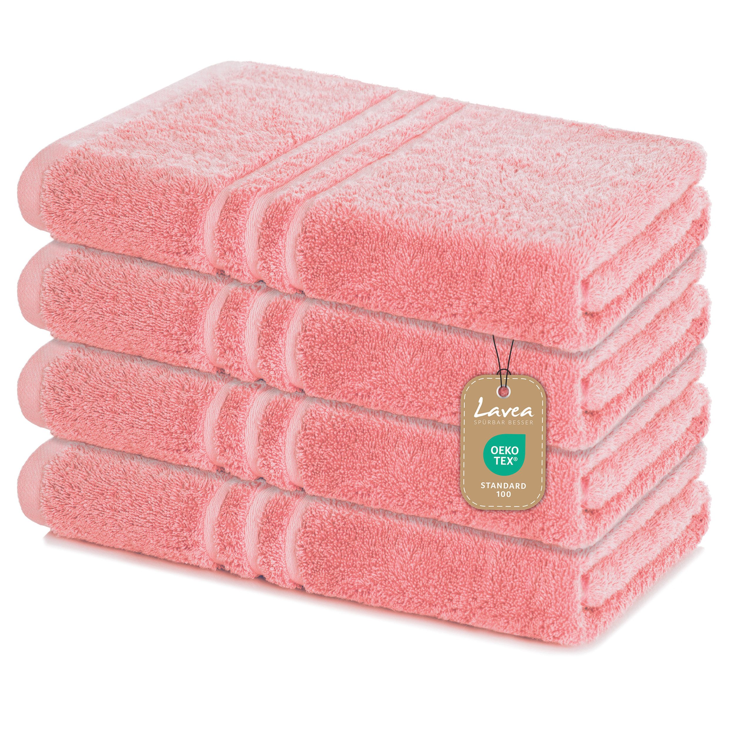 Lavea Handtuch Set Frottierserie Elena, Duschtuch günstig online kaufen