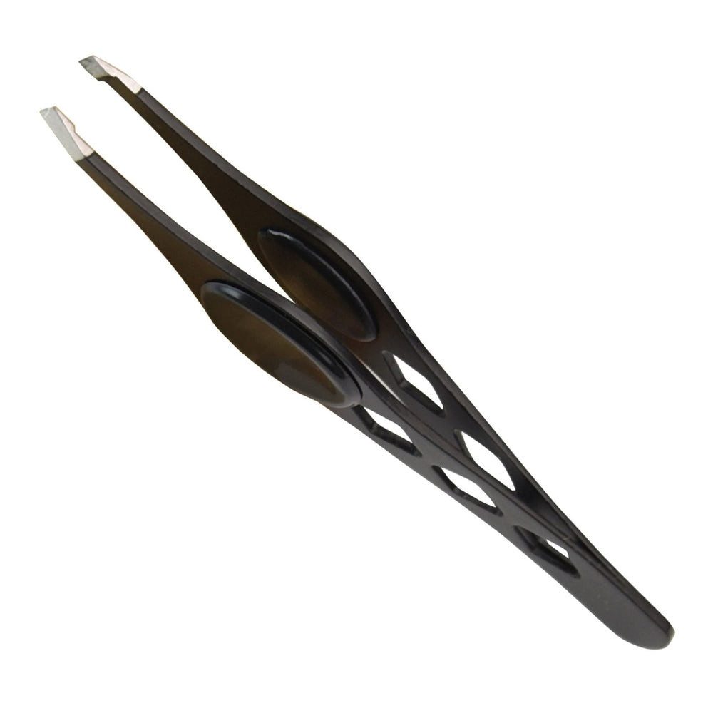 Excellent Solingen Pinzette Pinzette mit schwarzen Griff, 1-tlg.